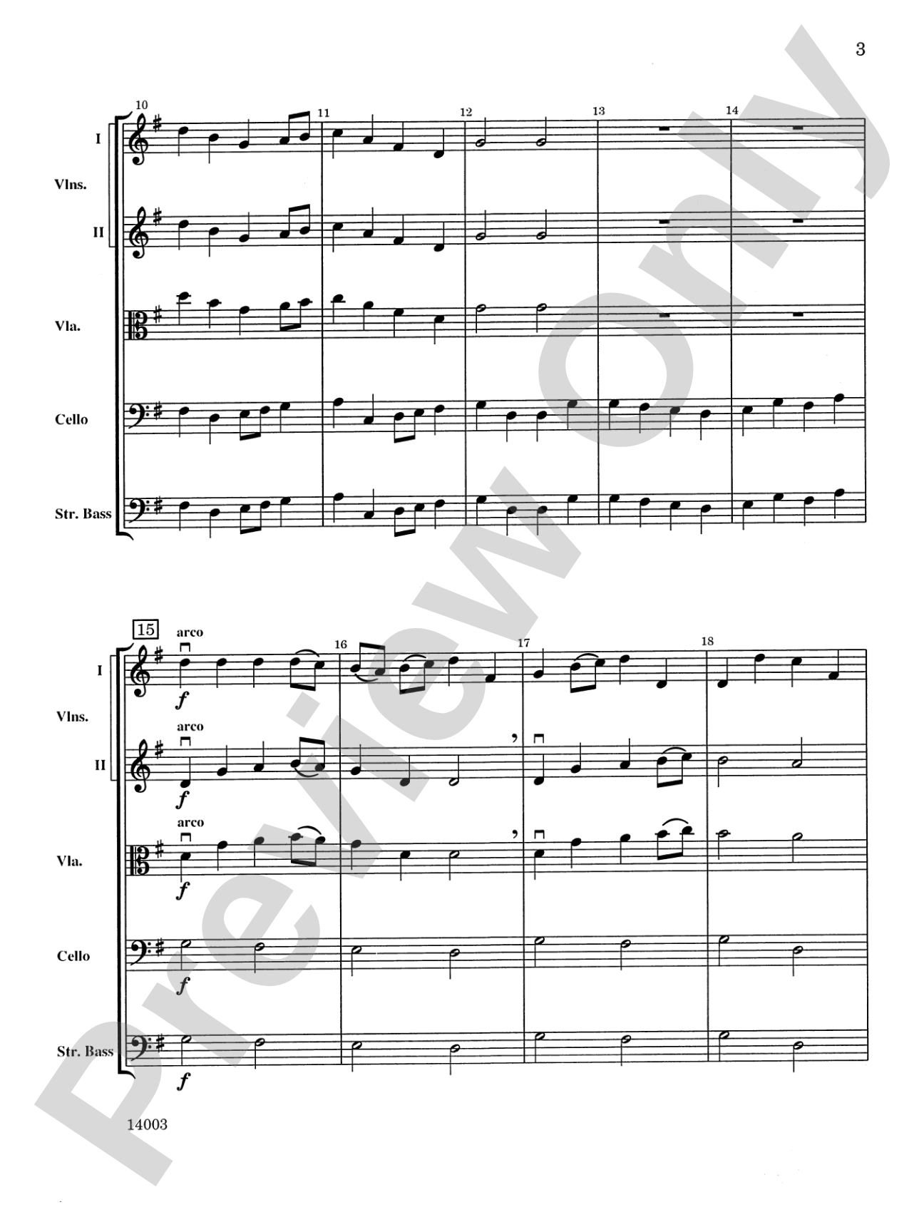 The Gypsy Rover: String Orchestra Conductor Score & Parts