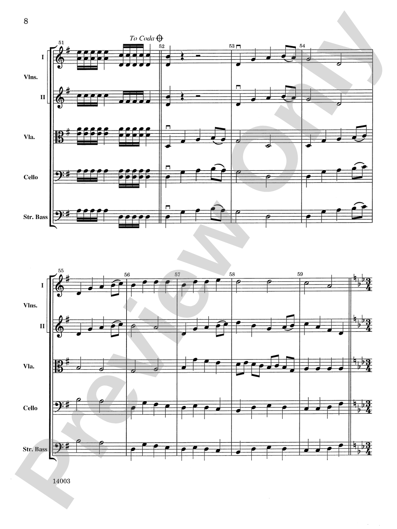 The Gypsy Rover: String Orchestra Conductor Score & Parts