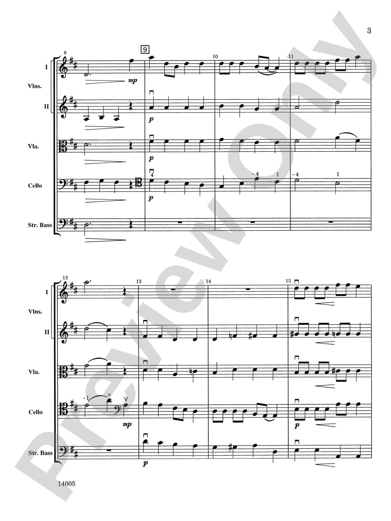 Swing Low, Sweet Chariot: String Orchestra Conductor Score & Parts