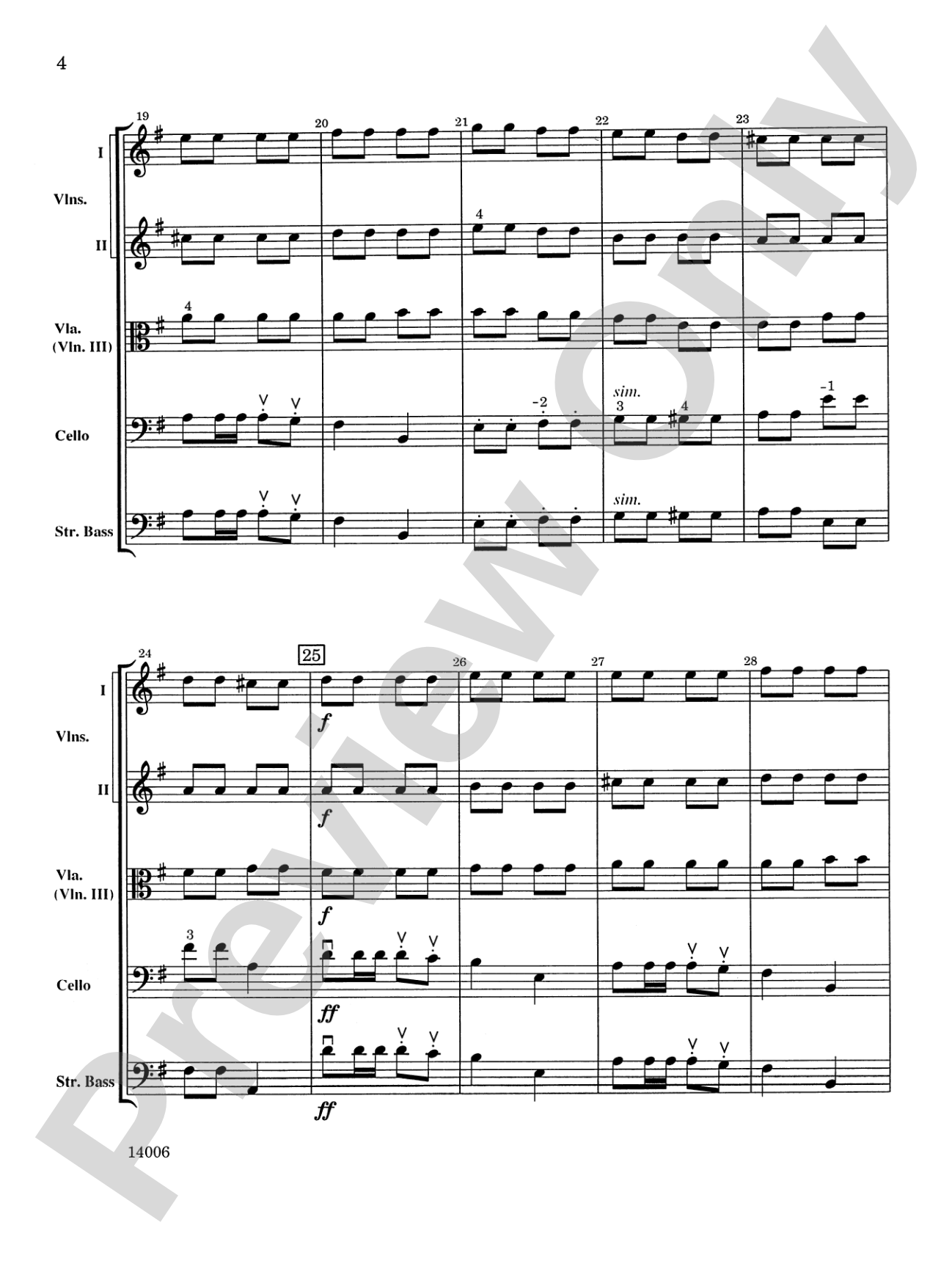 Trepak: String Orchestra Conductor Score & Parts