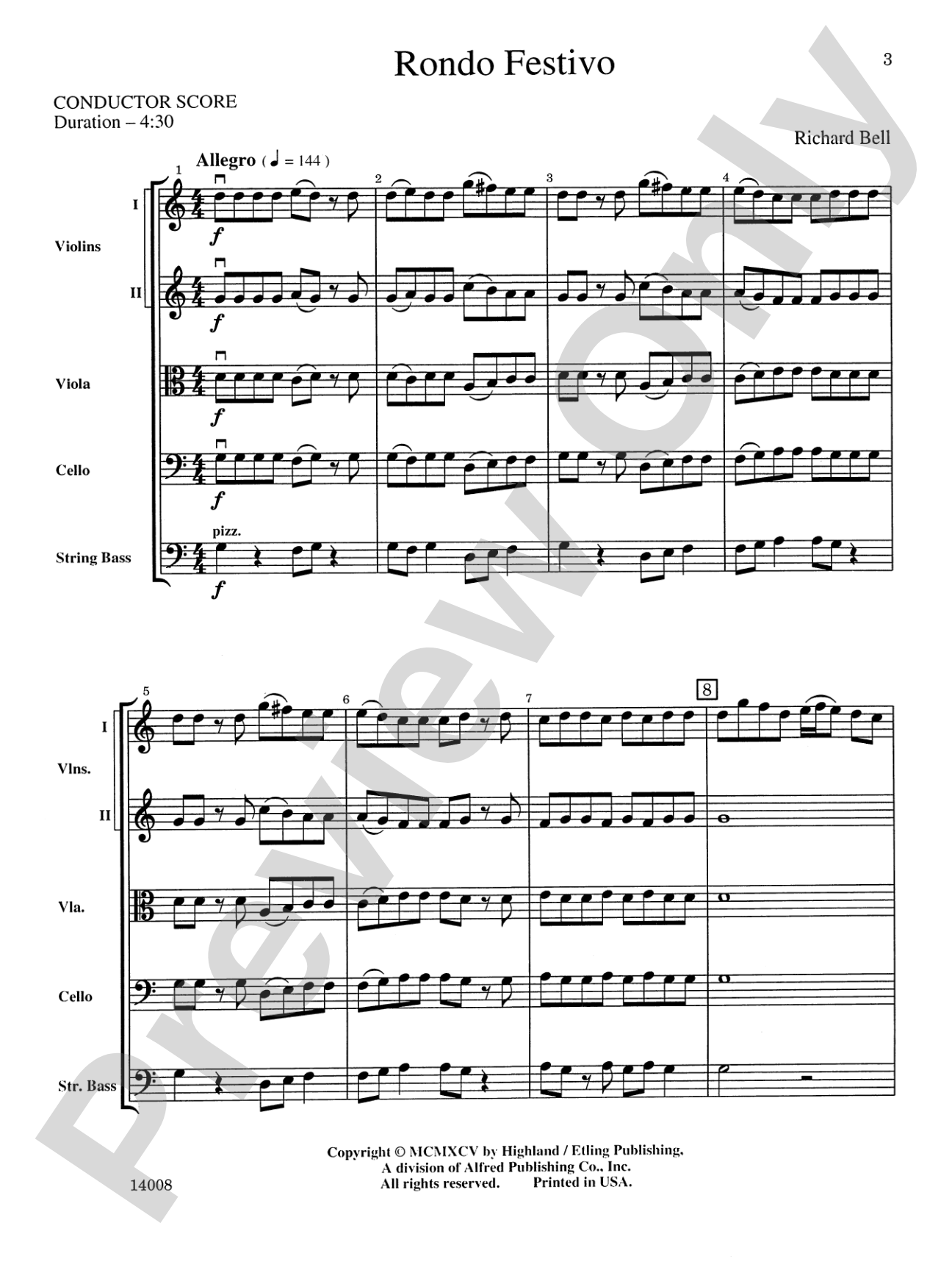 Rondo Festivo