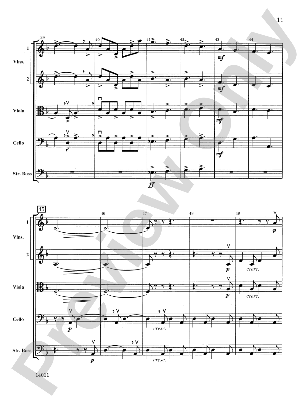 Folk Song and Shanty: Score