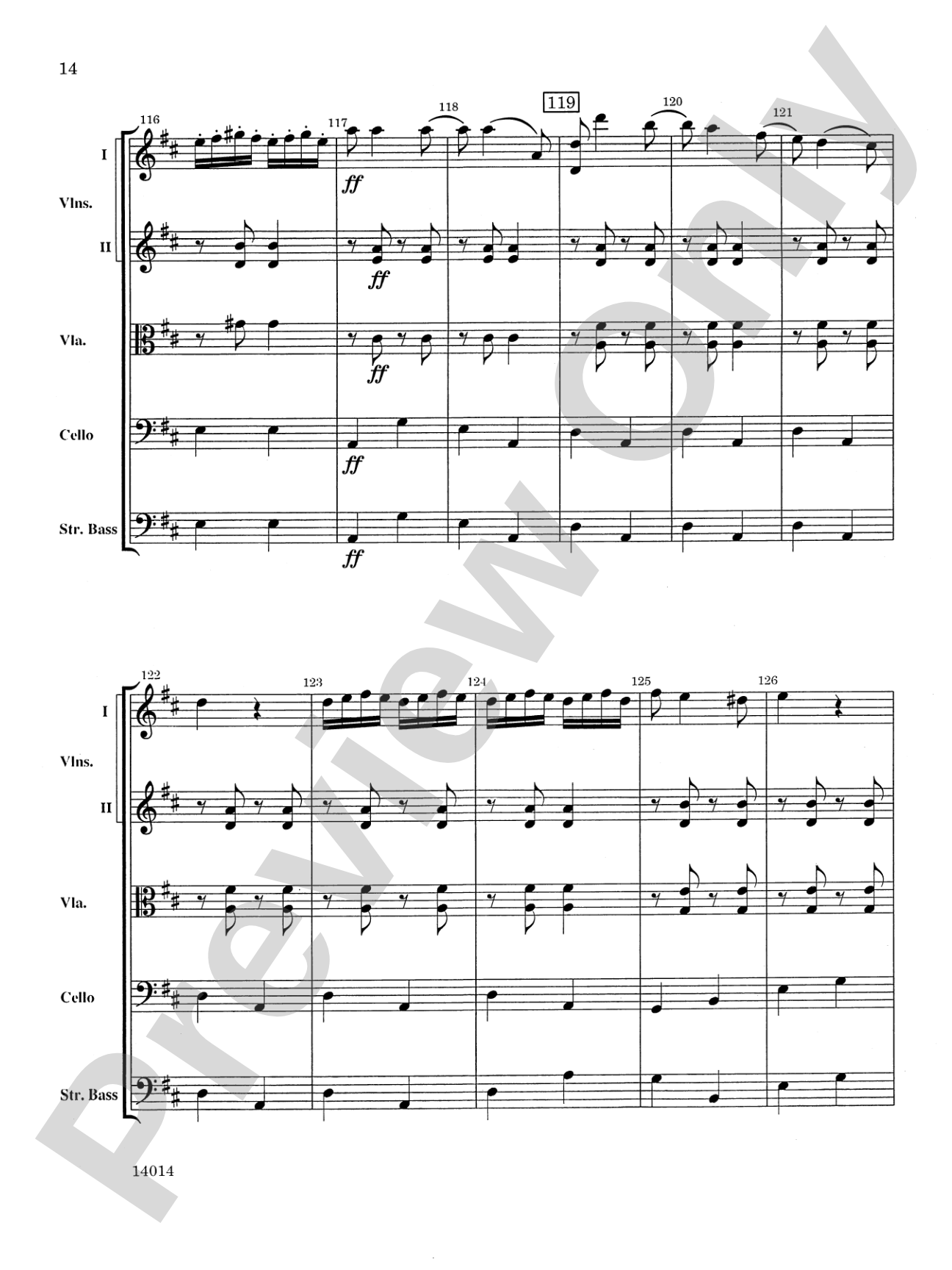 Czardas: String Orchestra Conductor Score & Parts
