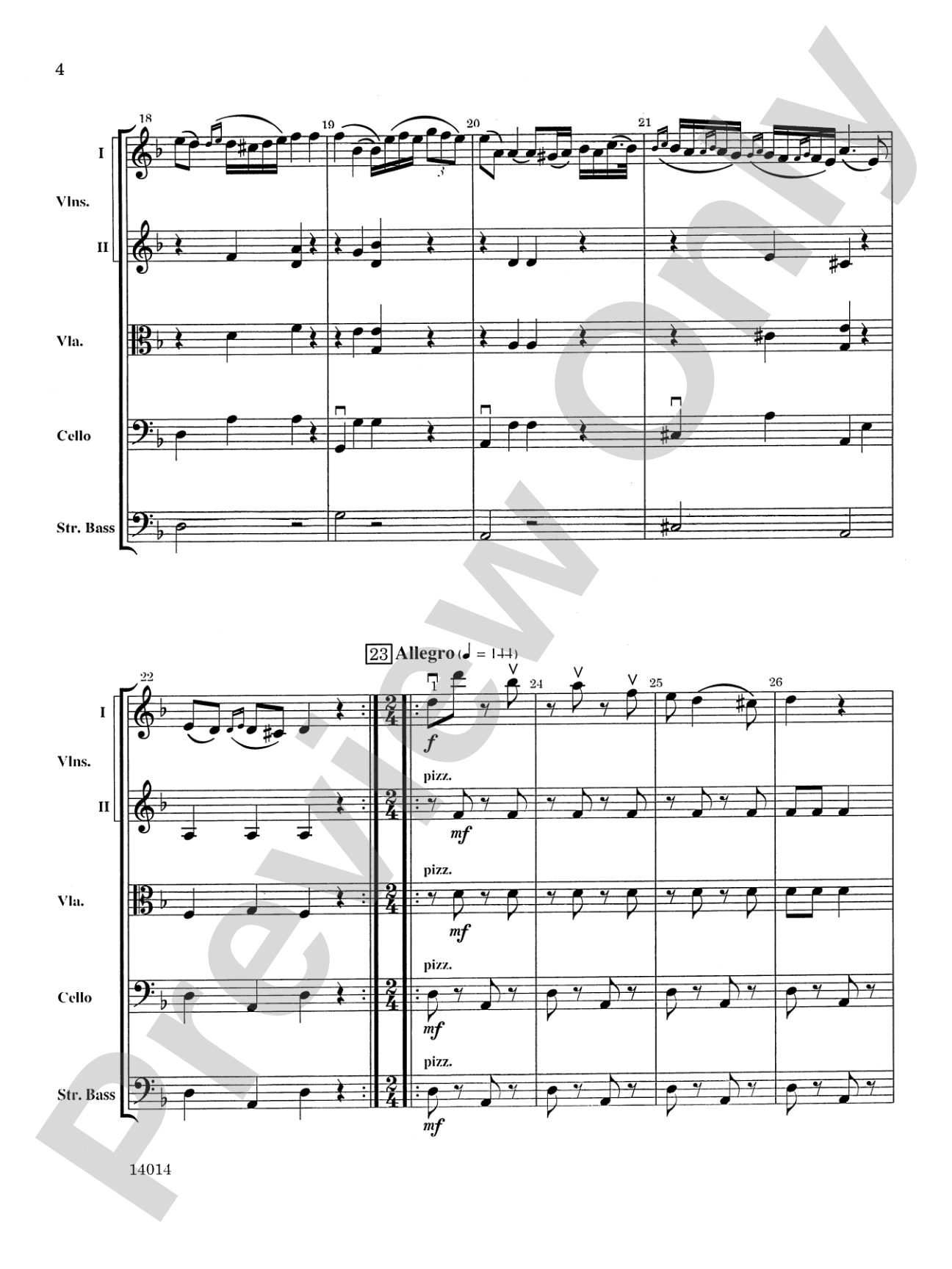 Czardas: String Orchestra Conductor Score & Parts