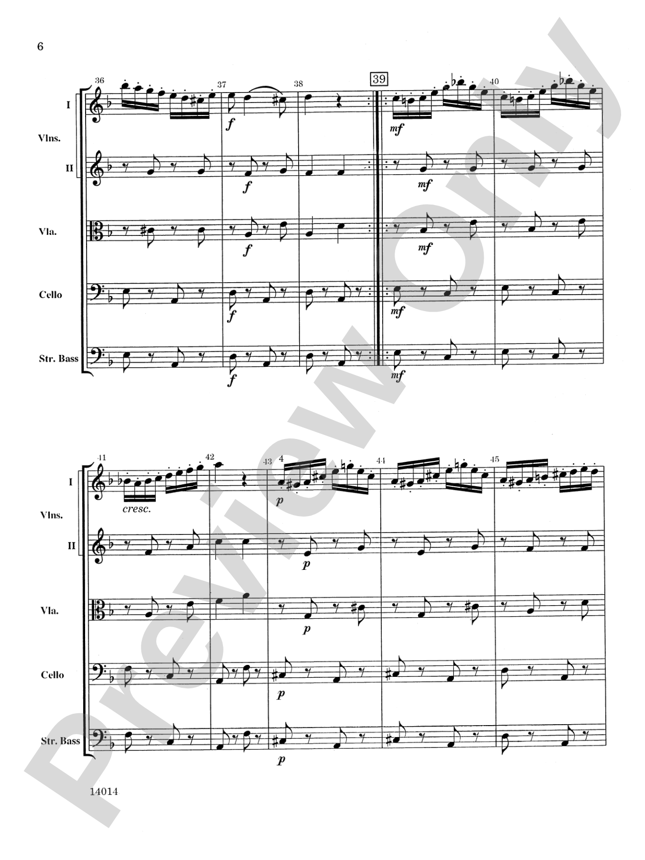 Czardas: String Orchestra Conductor Score & Parts