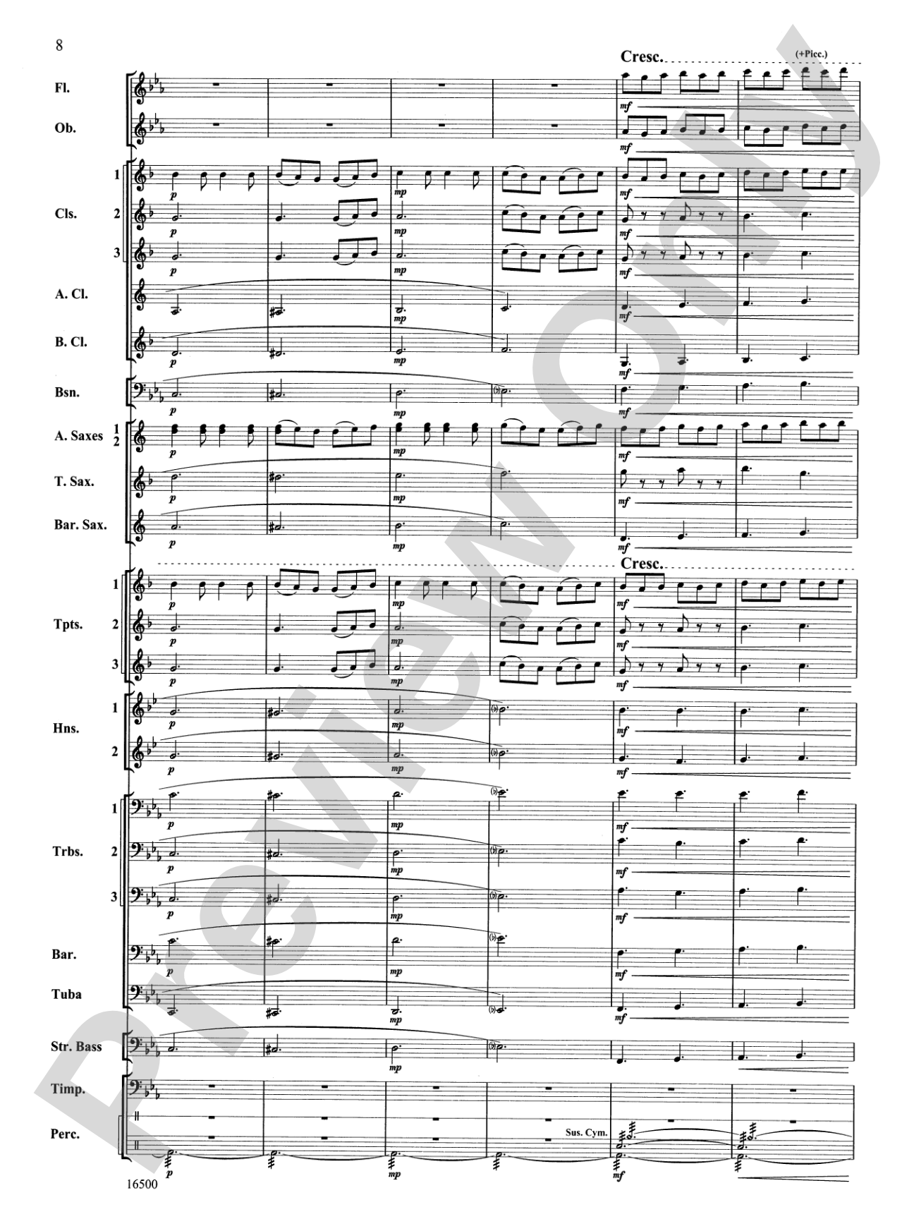 Ravensgate: Concert Band Conductor Score & Parts