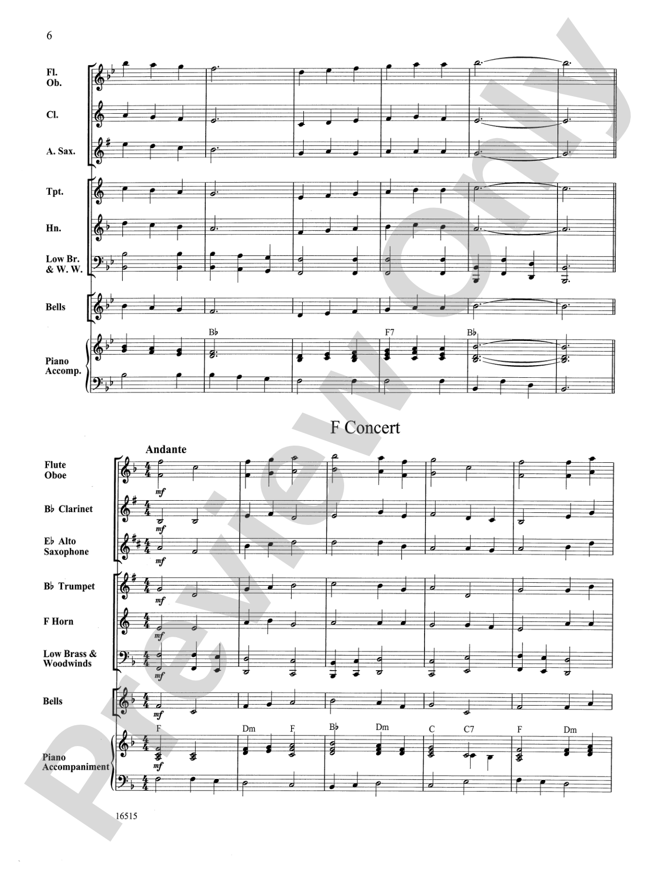 Three Warm-Up Chorales: Concert Band Conductor Score & Parts