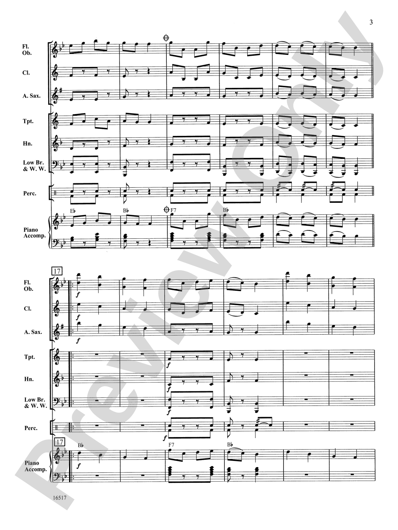 Can-Can: Concert Band Conductor Score & Parts