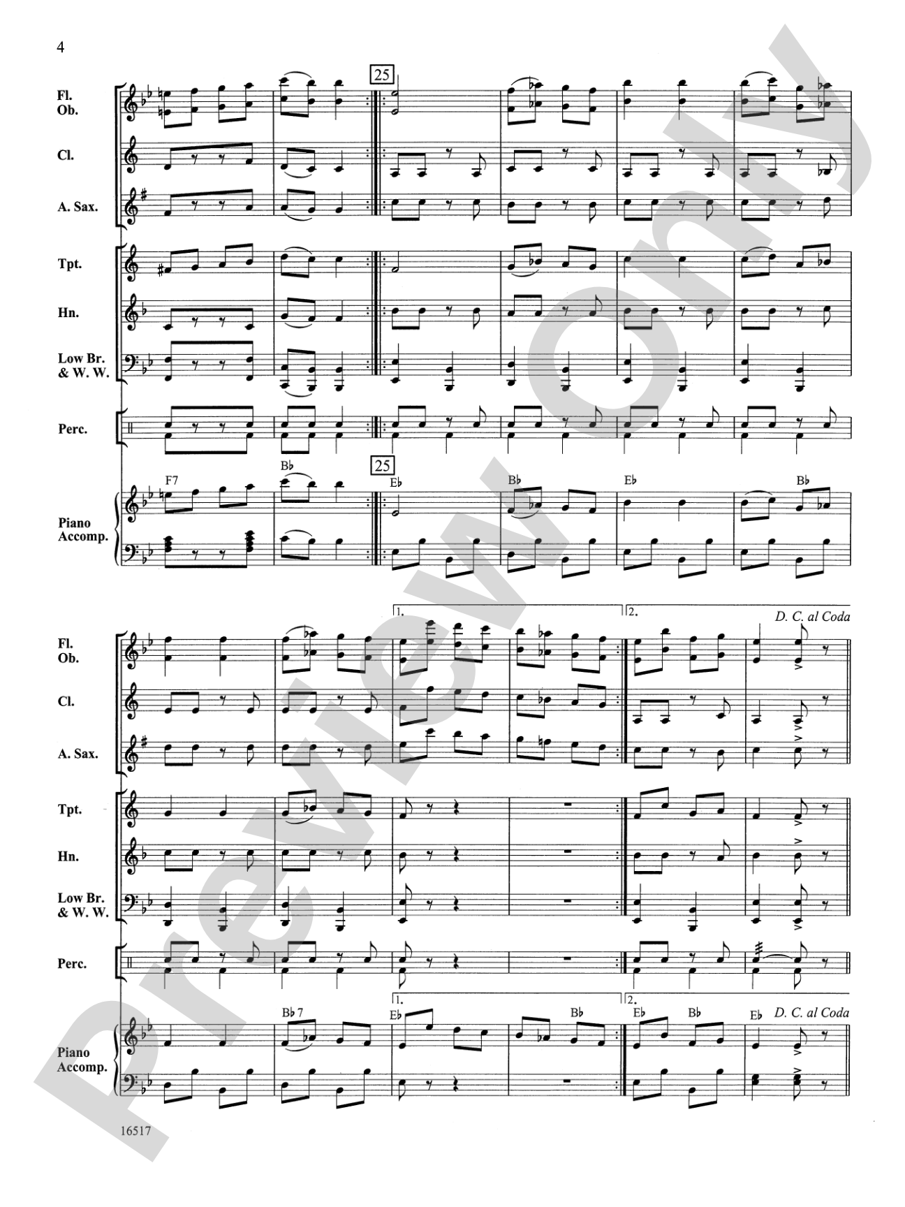 Can-Can: Concert Band Conductor Score & Parts