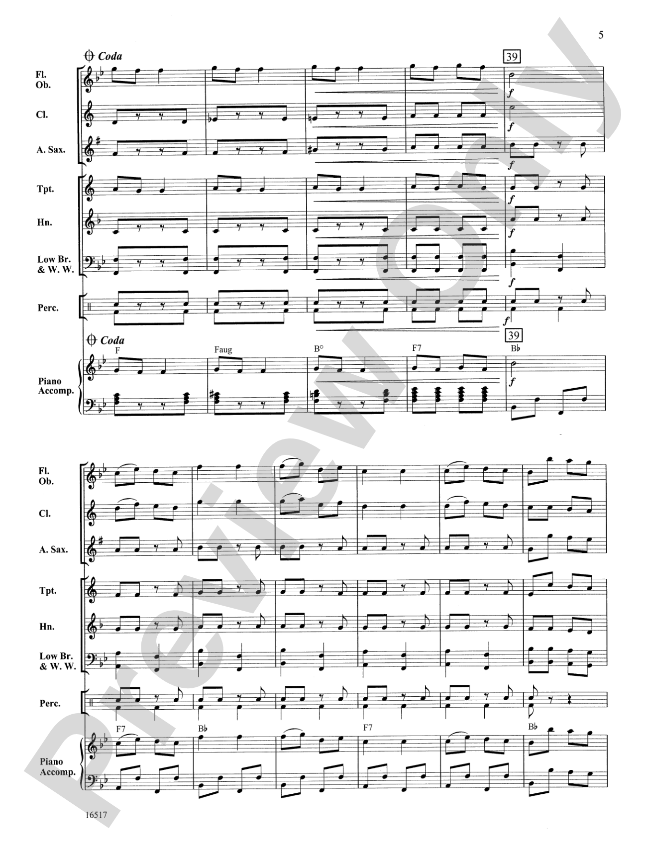 Can-Can: Concert Band Conductor Score & Parts