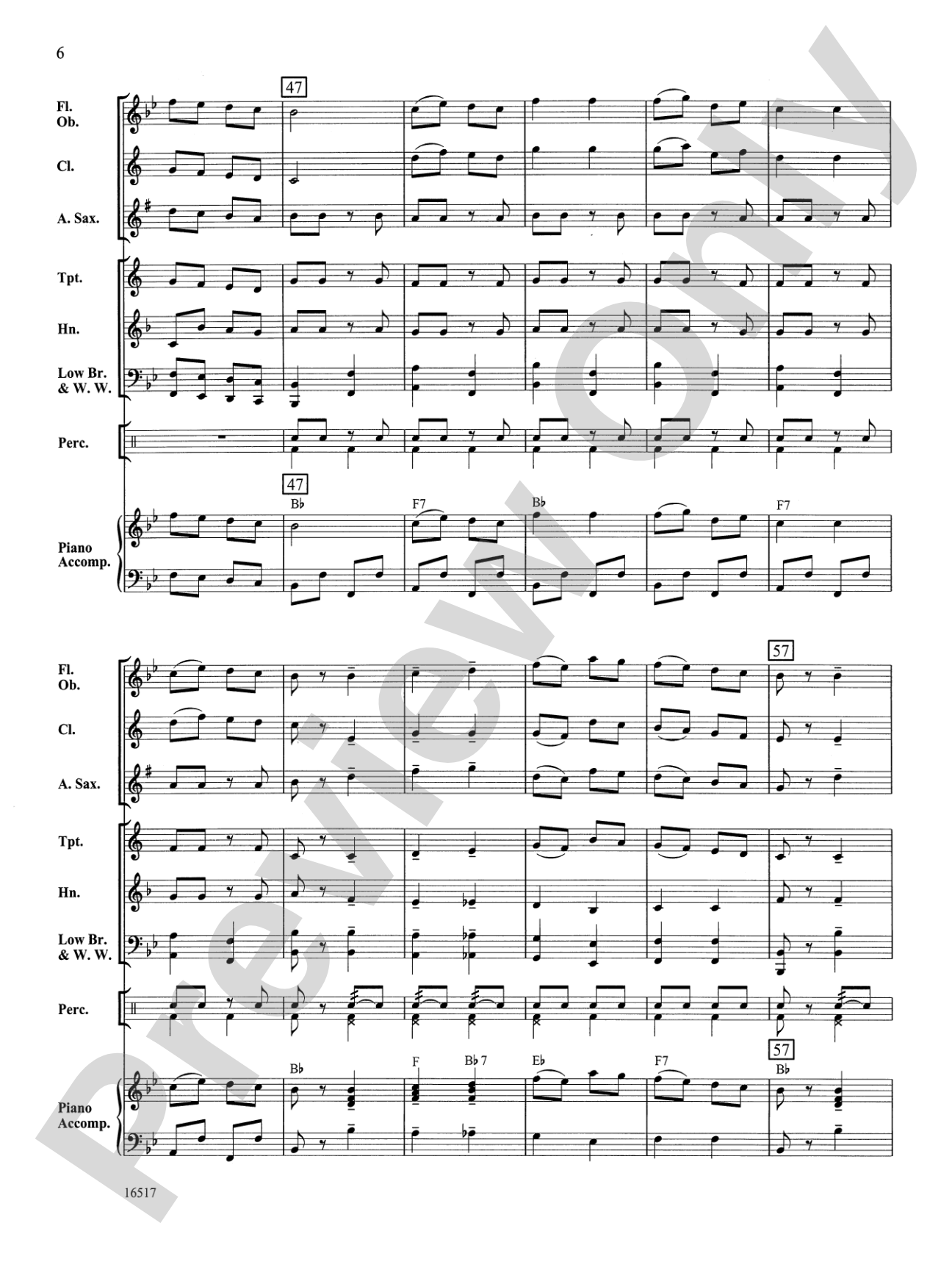 Can-Can: Concert Band Conductor Score & Parts
