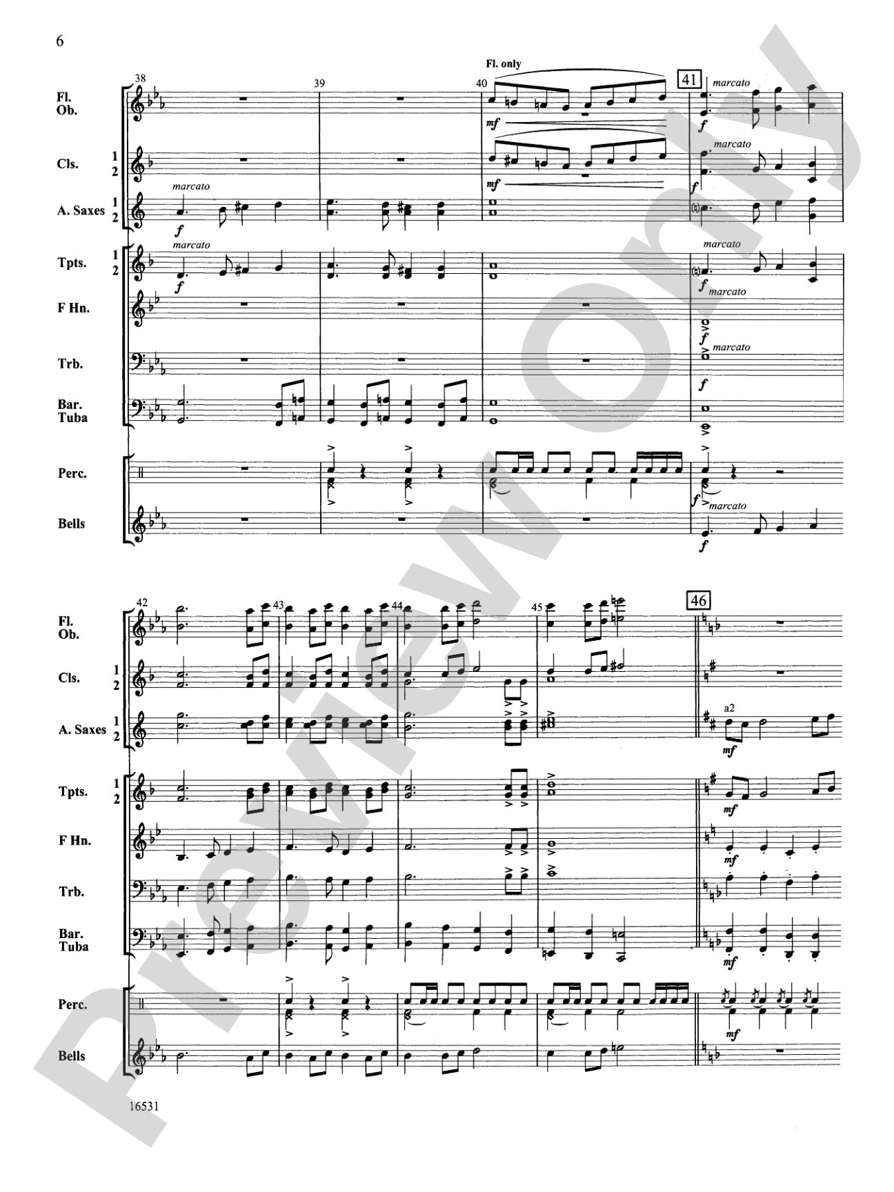 Valley Vista March: Concert Band Conductor Score & Parts
