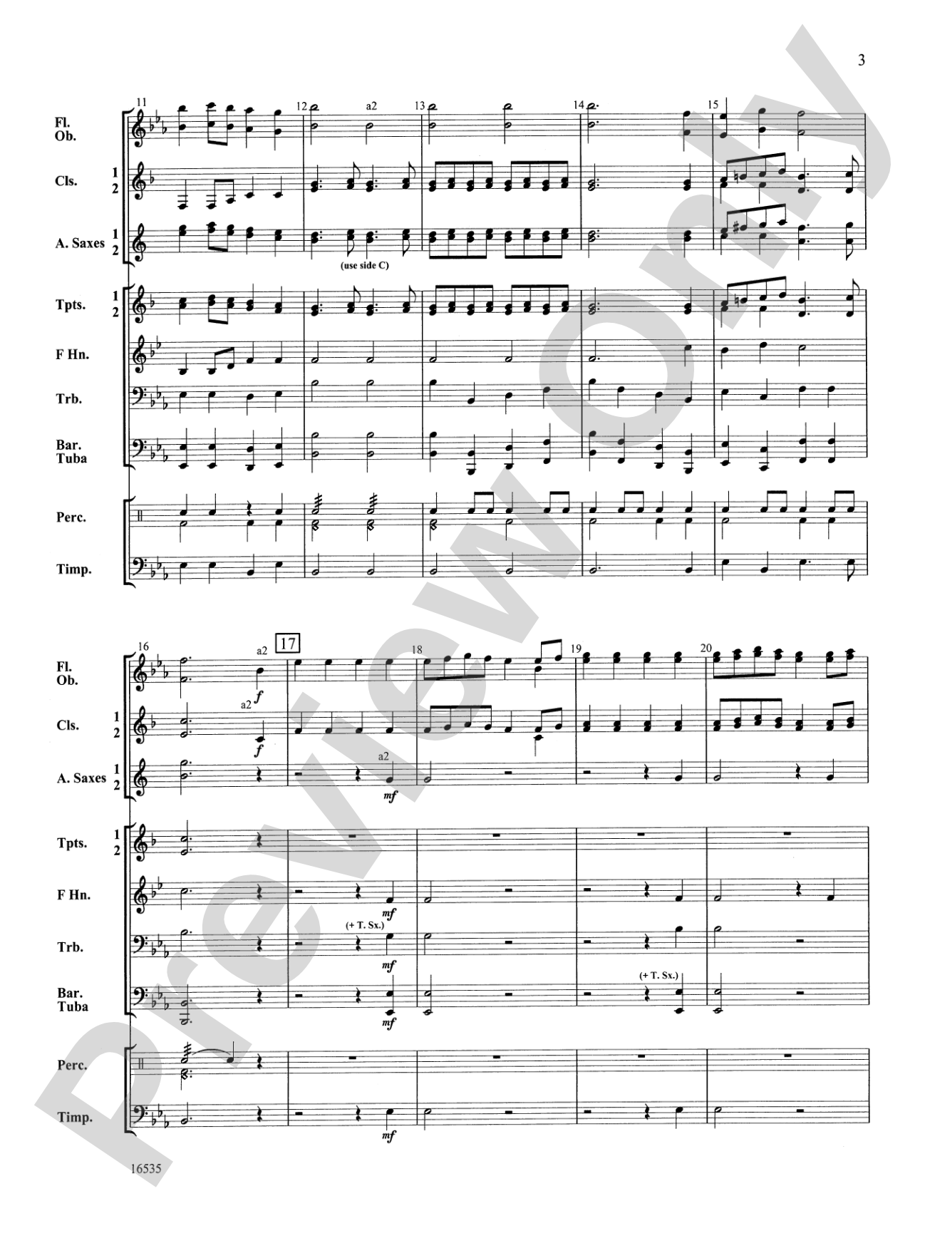 La Rejouissance from Royal Fireworks Music: Score