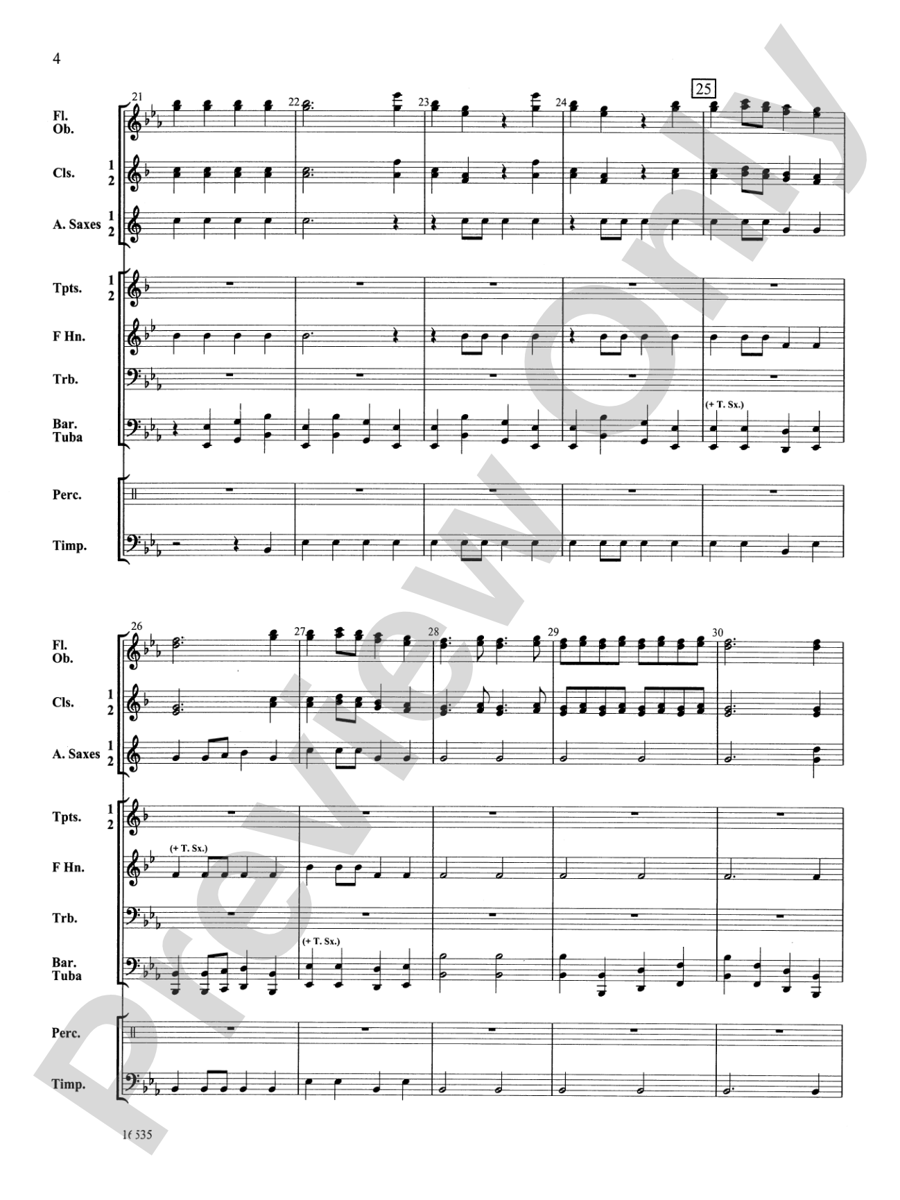 La Rejouissance from Royal Fireworks Music: Score