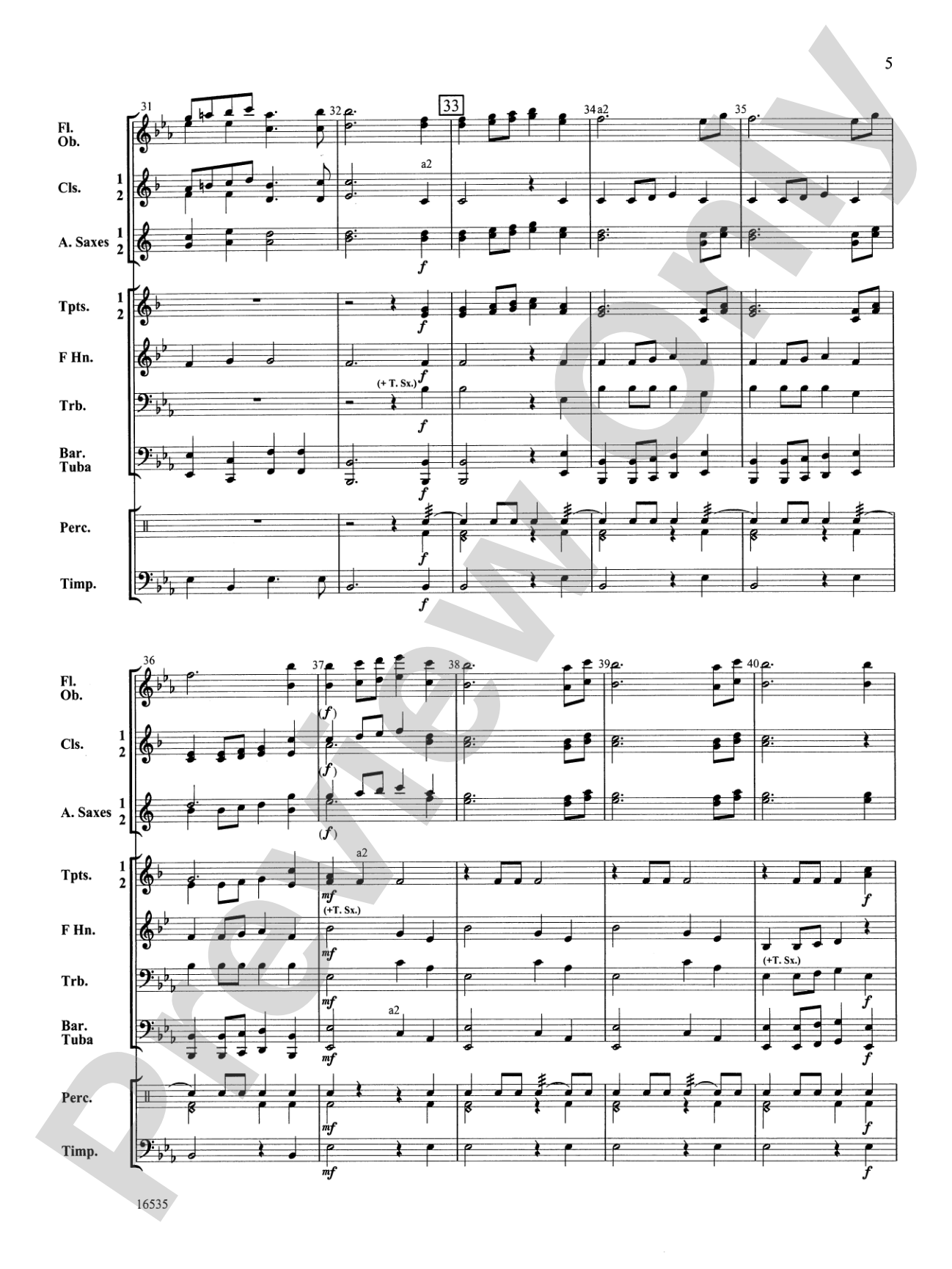 La Rejouissance from Royal Fireworks Music: Score
