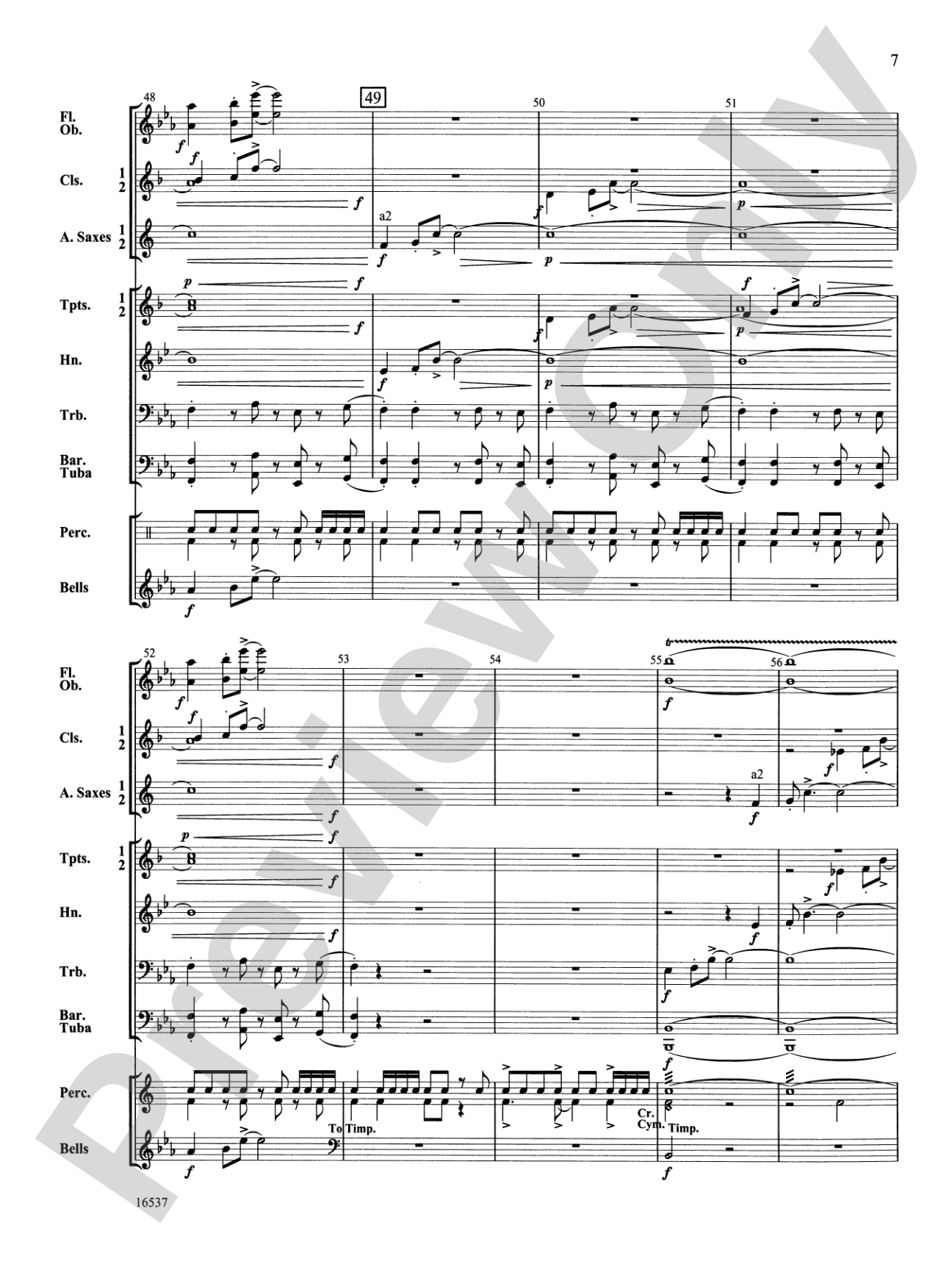 Fanfare for a New Era: Concert Band Conductor Score & Parts