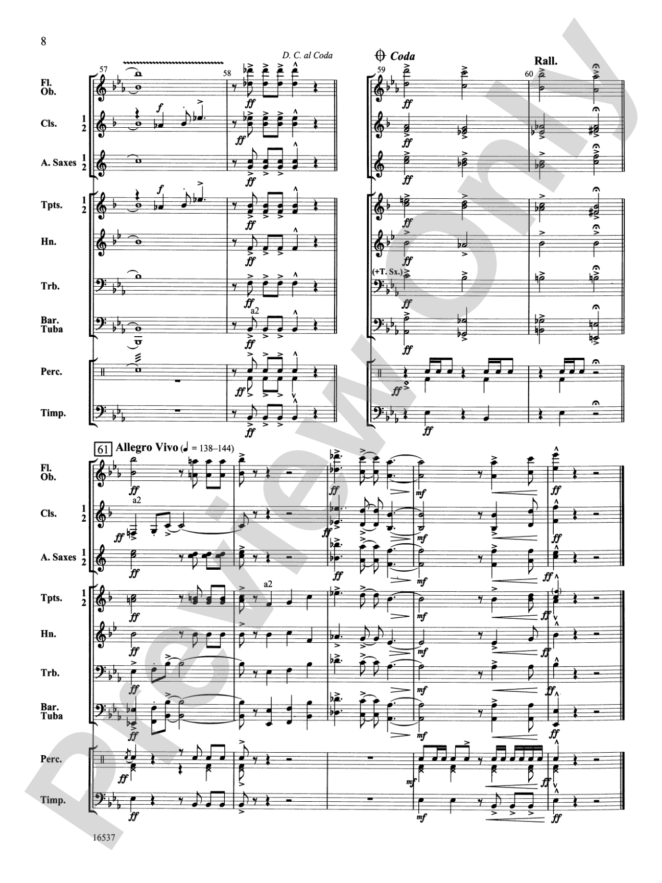 Fanfare for a New Era: Concert Band Conductor Score & Parts