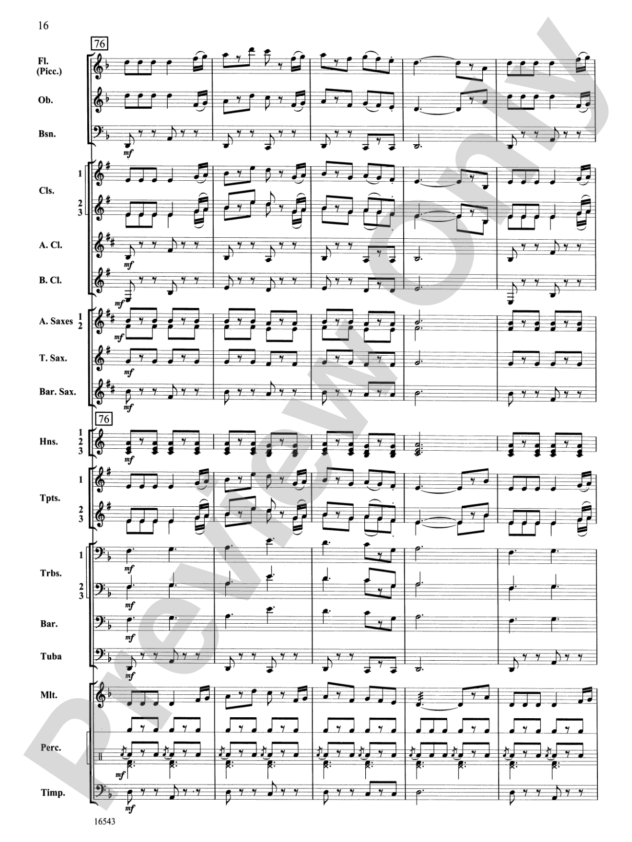 The Emerald Isle: Concert Band Conductor Score & Parts