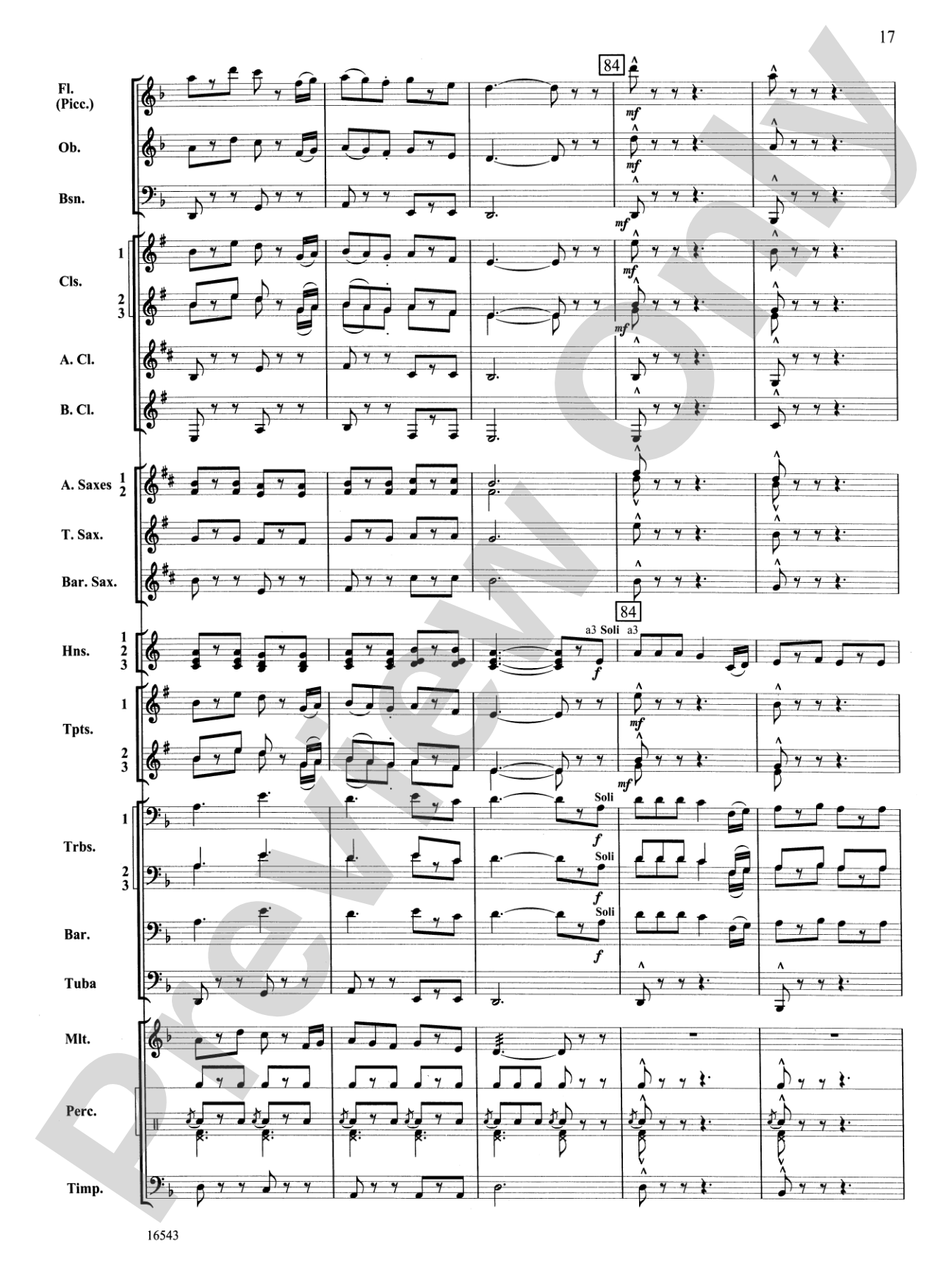 The Emerald Isle: Concert Band Conductor Score & Parts