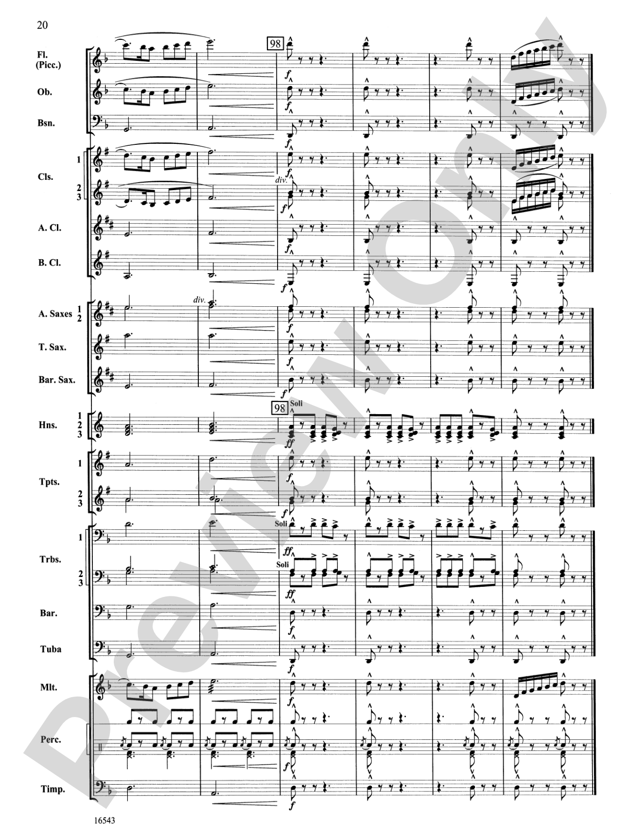 The Emerald Isle: Concert Band Conductor Score & Parts