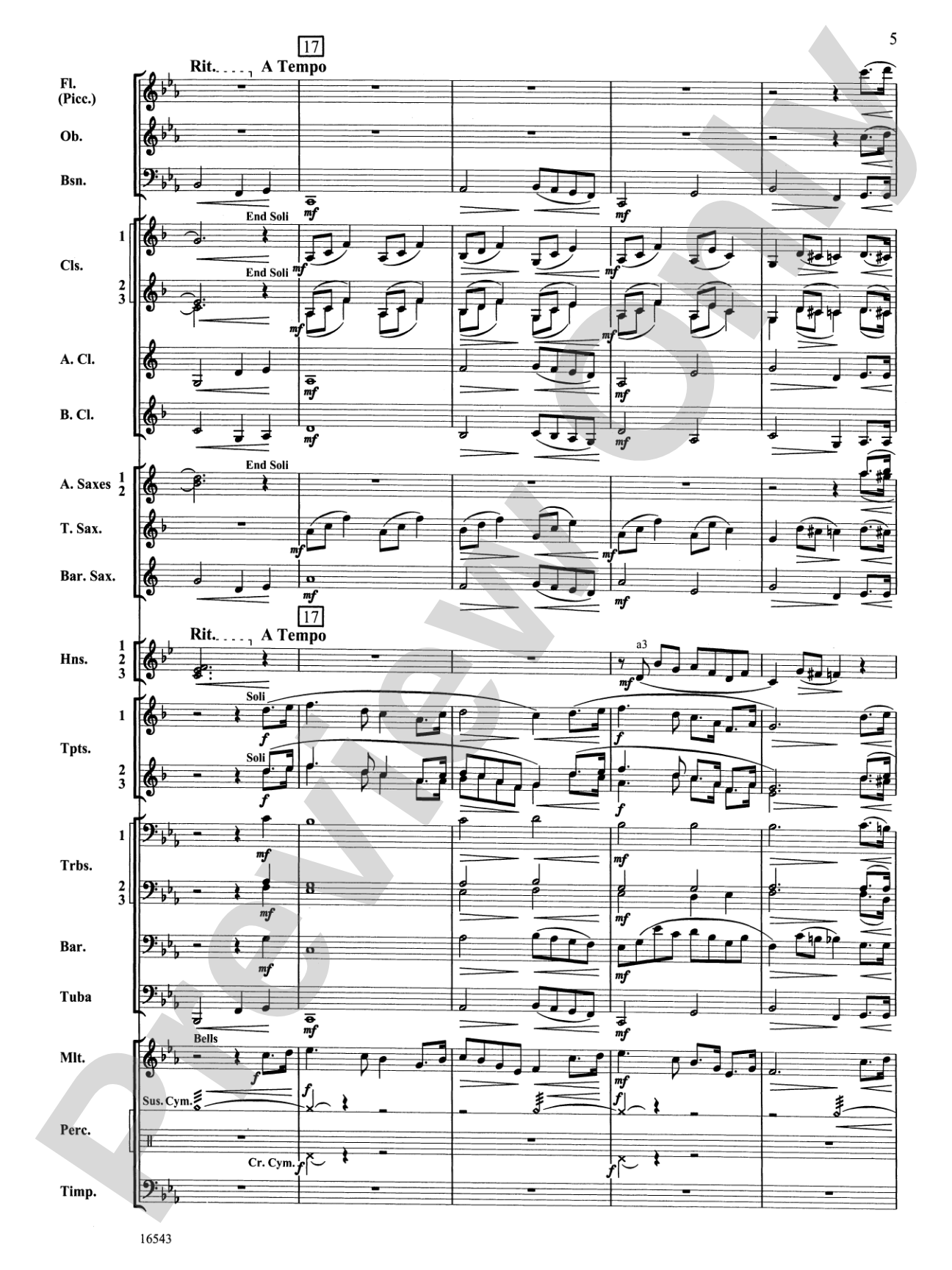 The Emerald Isle: Concert Band Conductor Score & Parts