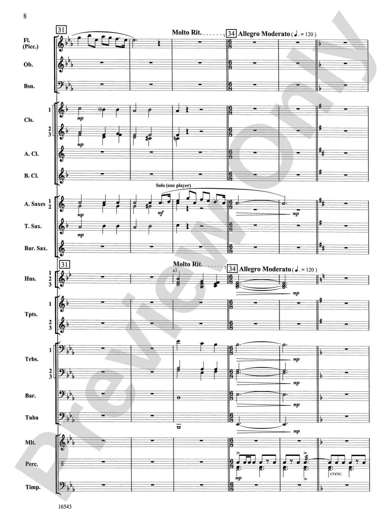 The Emerald Isle: Concert Band Conductor Score & Parts