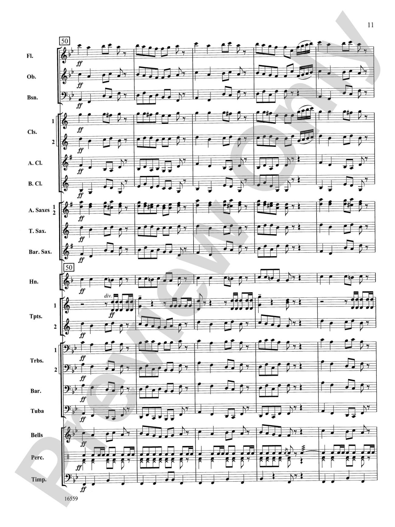 March Slav: Concert Band Conductor Score & Parts