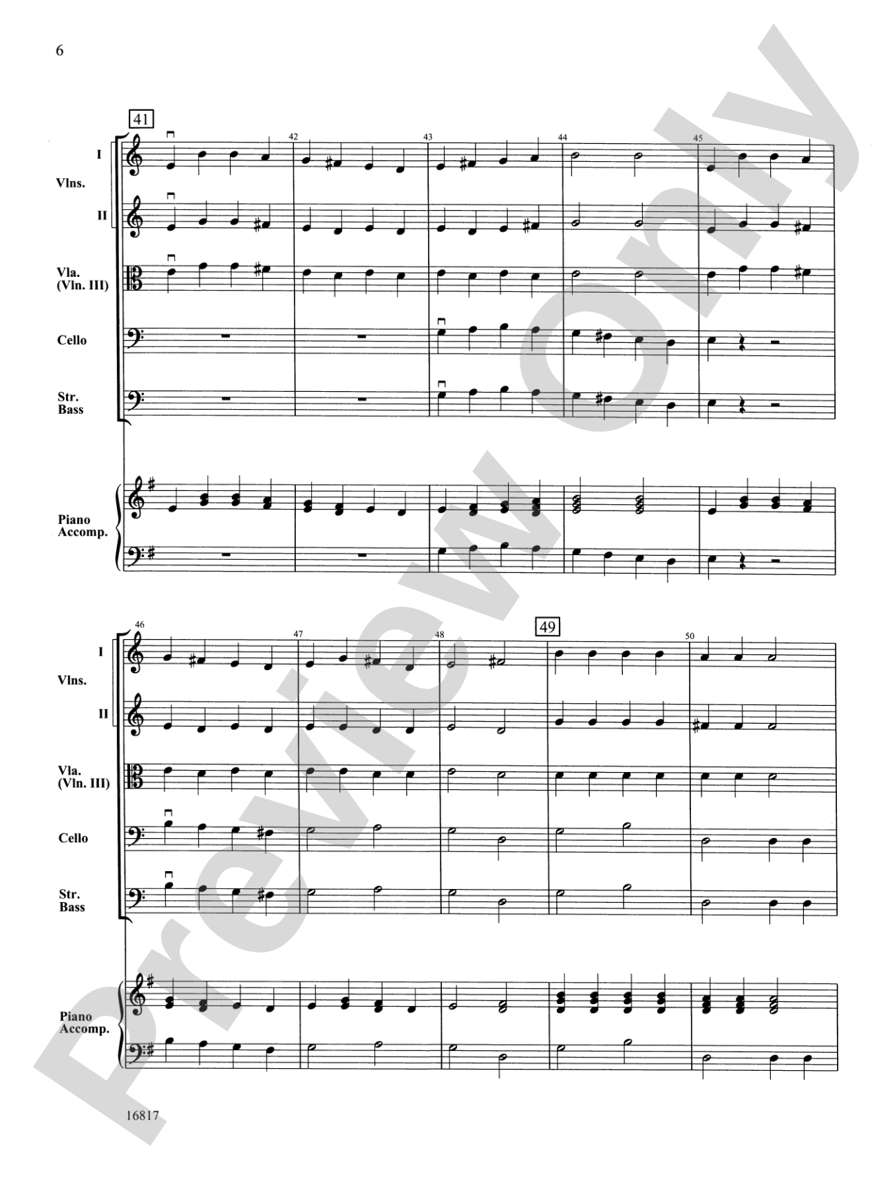 First Christmas March: String Orchestra Conductor Score & Parts