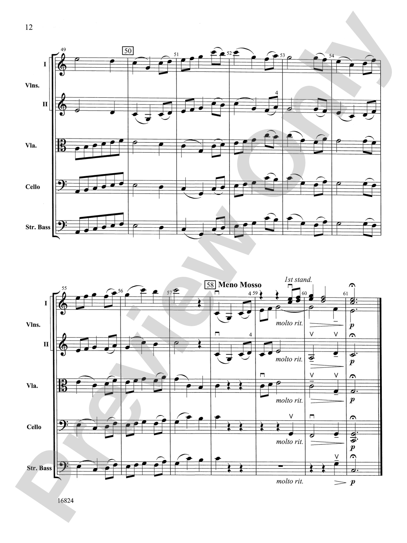 Geometric Dances: Score