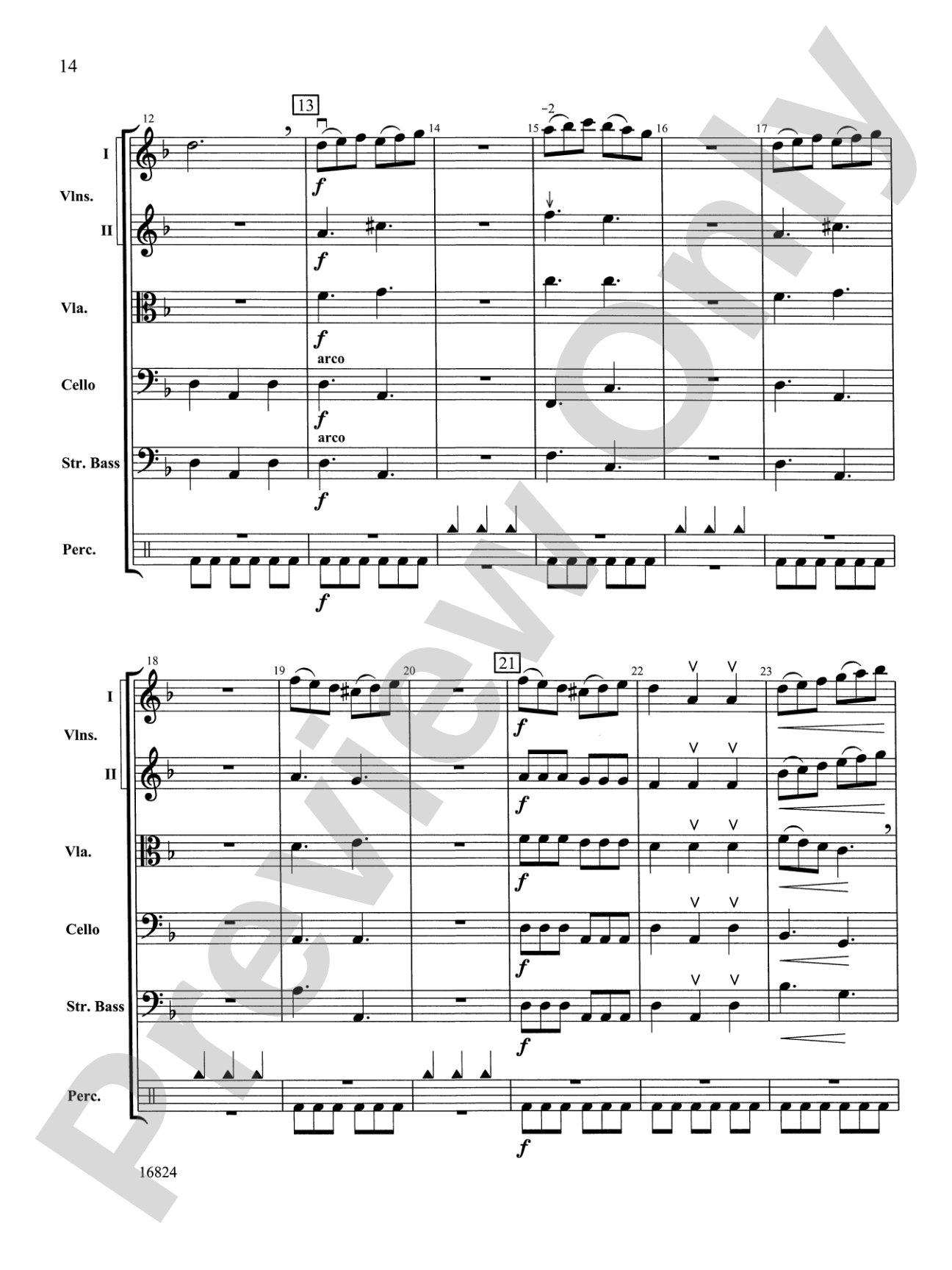 Geometric Dances: Score