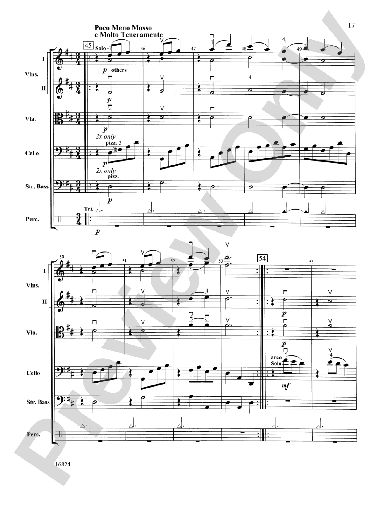 Geometric Dances: Score