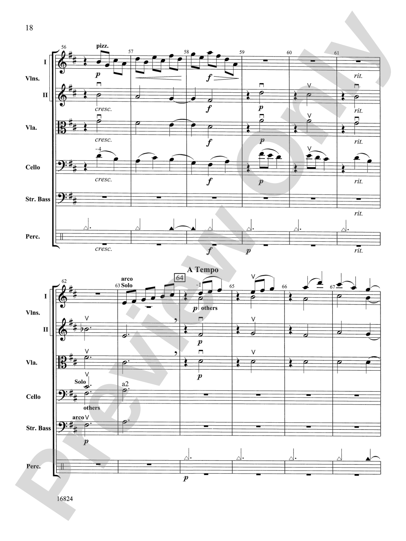 Geometric Dances: Score