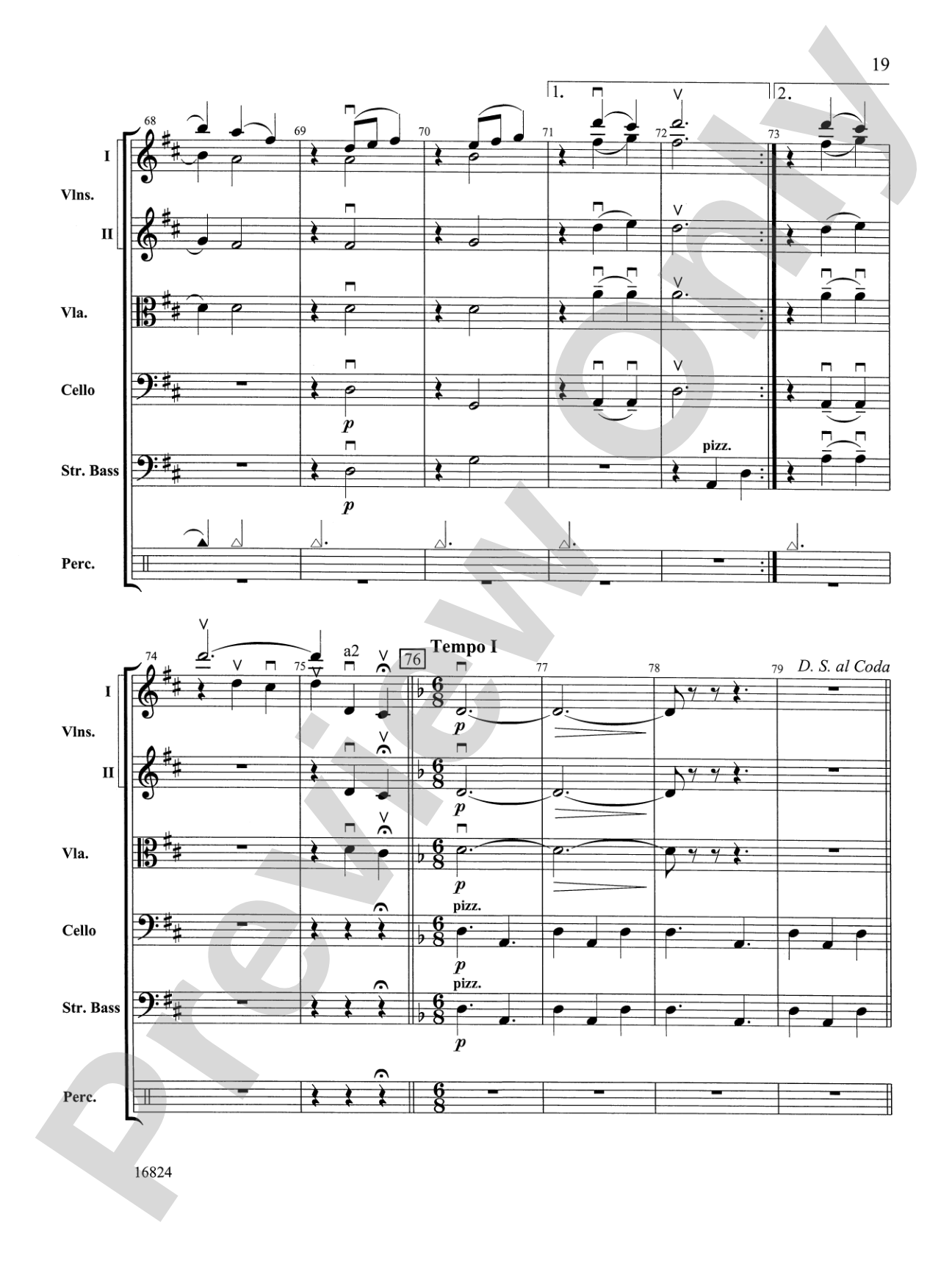 Geometric Dances: Score