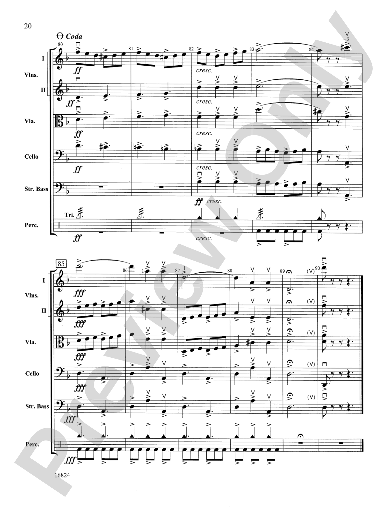 Geometric Dances: Score