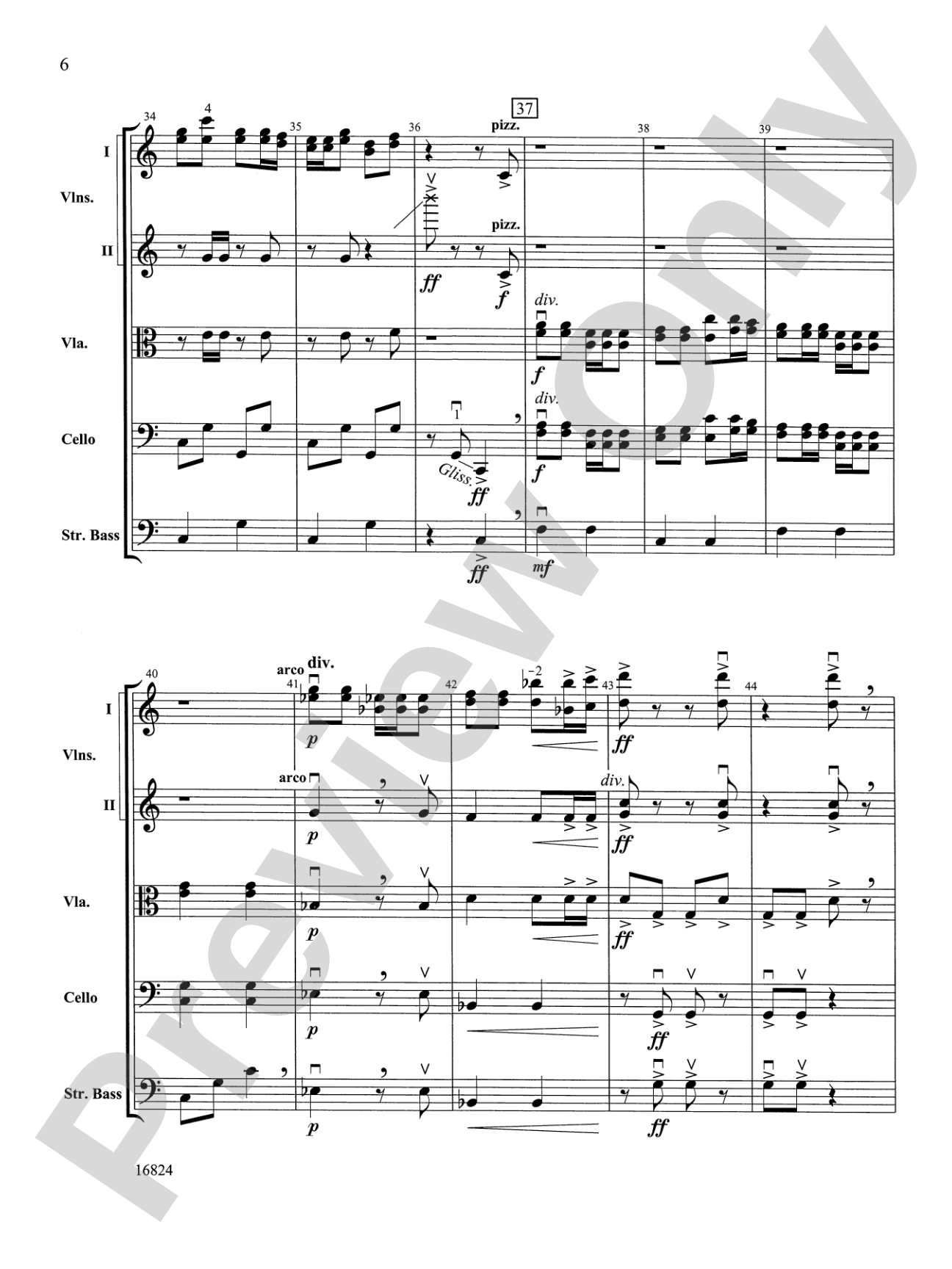 Geometric Dances: Score