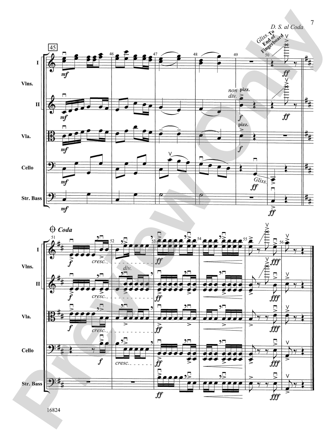 Geometric Dances: Score