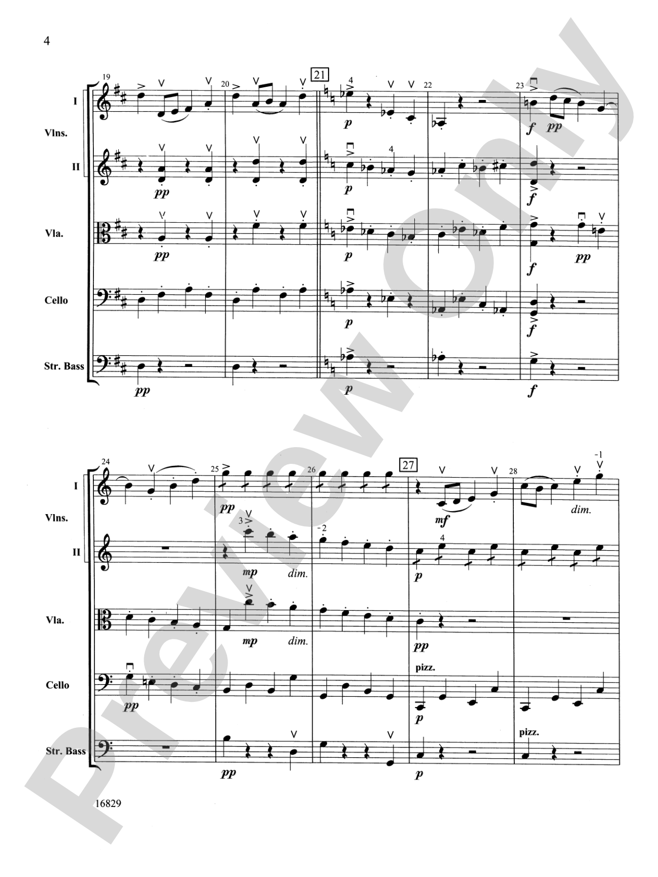 Classical Symphony: String Orchestra Conductor Score & Parts