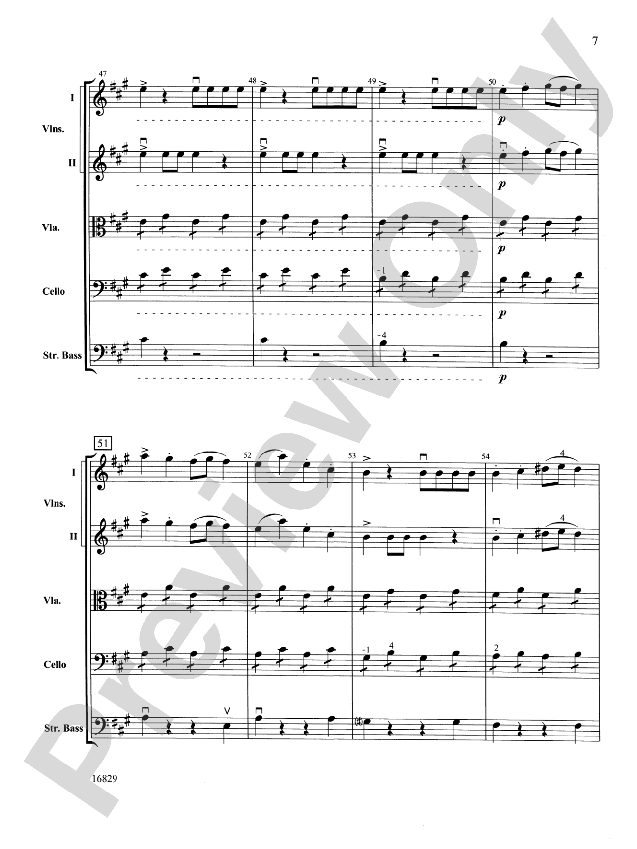 Classical Symphony: String Orchestra Conductor Score & Parts