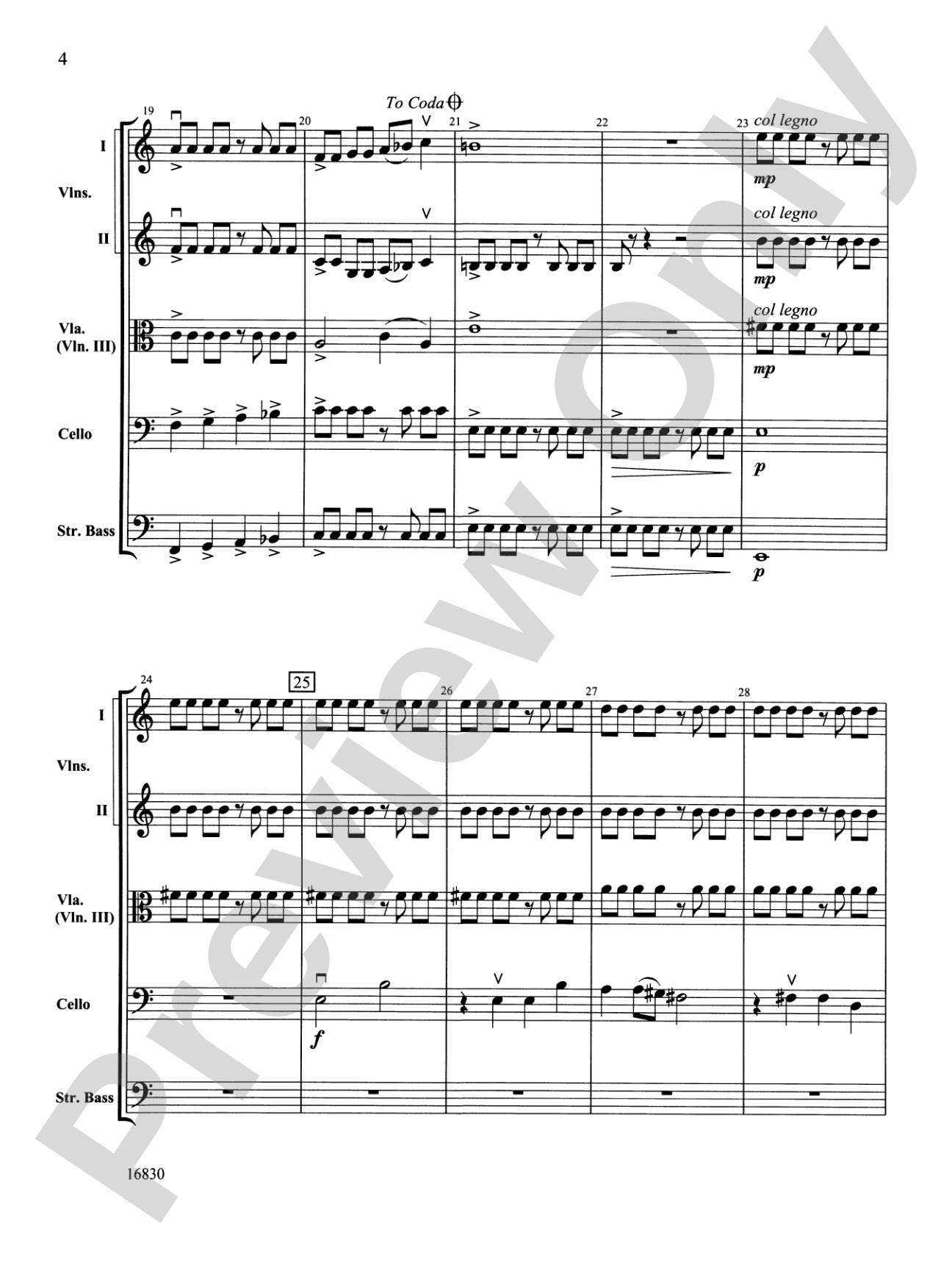 Mabel Creek Overture: String Orchestra Conductor Score & Parts