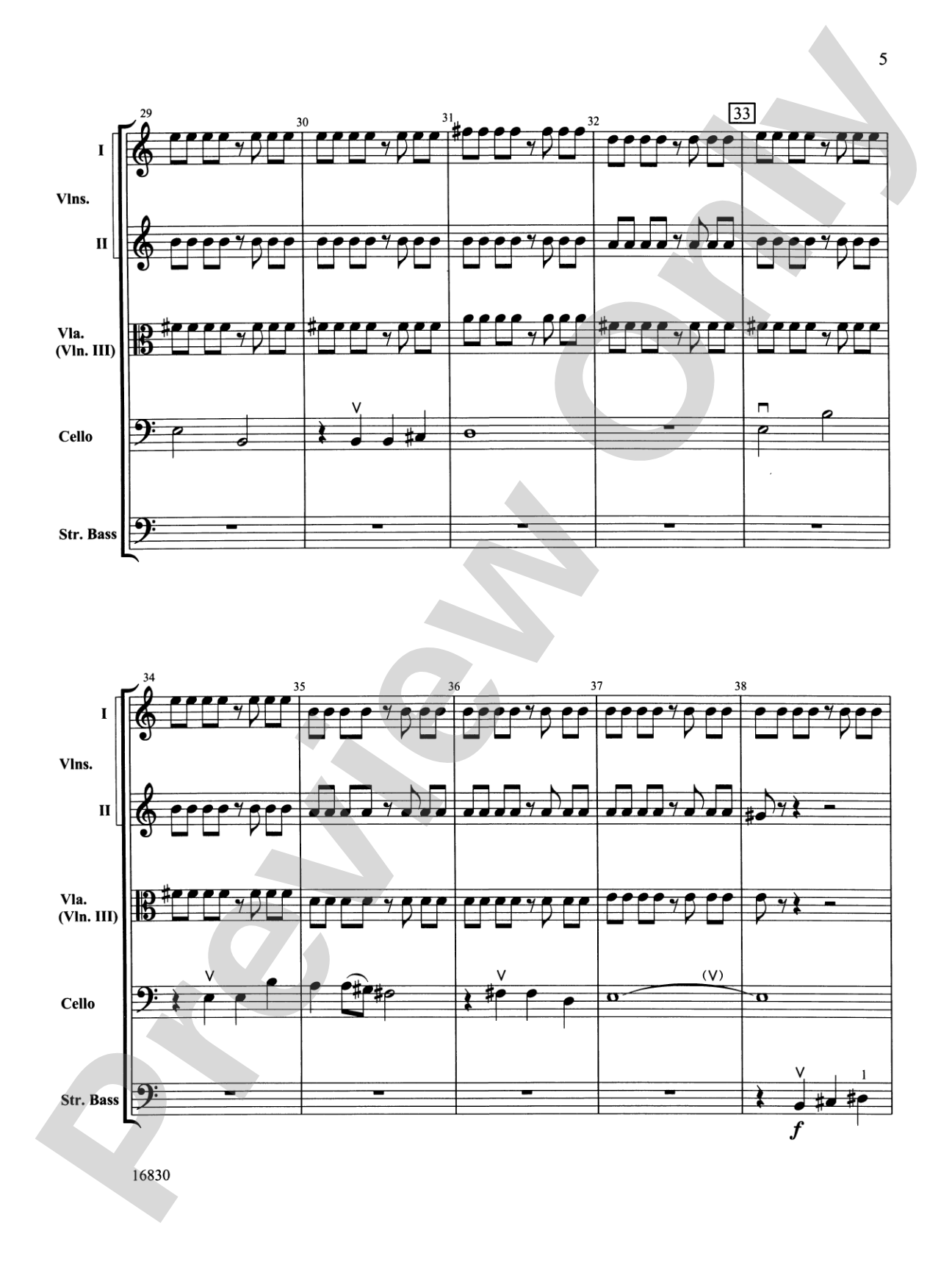 Mabel Creek Overture: String Orchestra Conductor Score & Parts