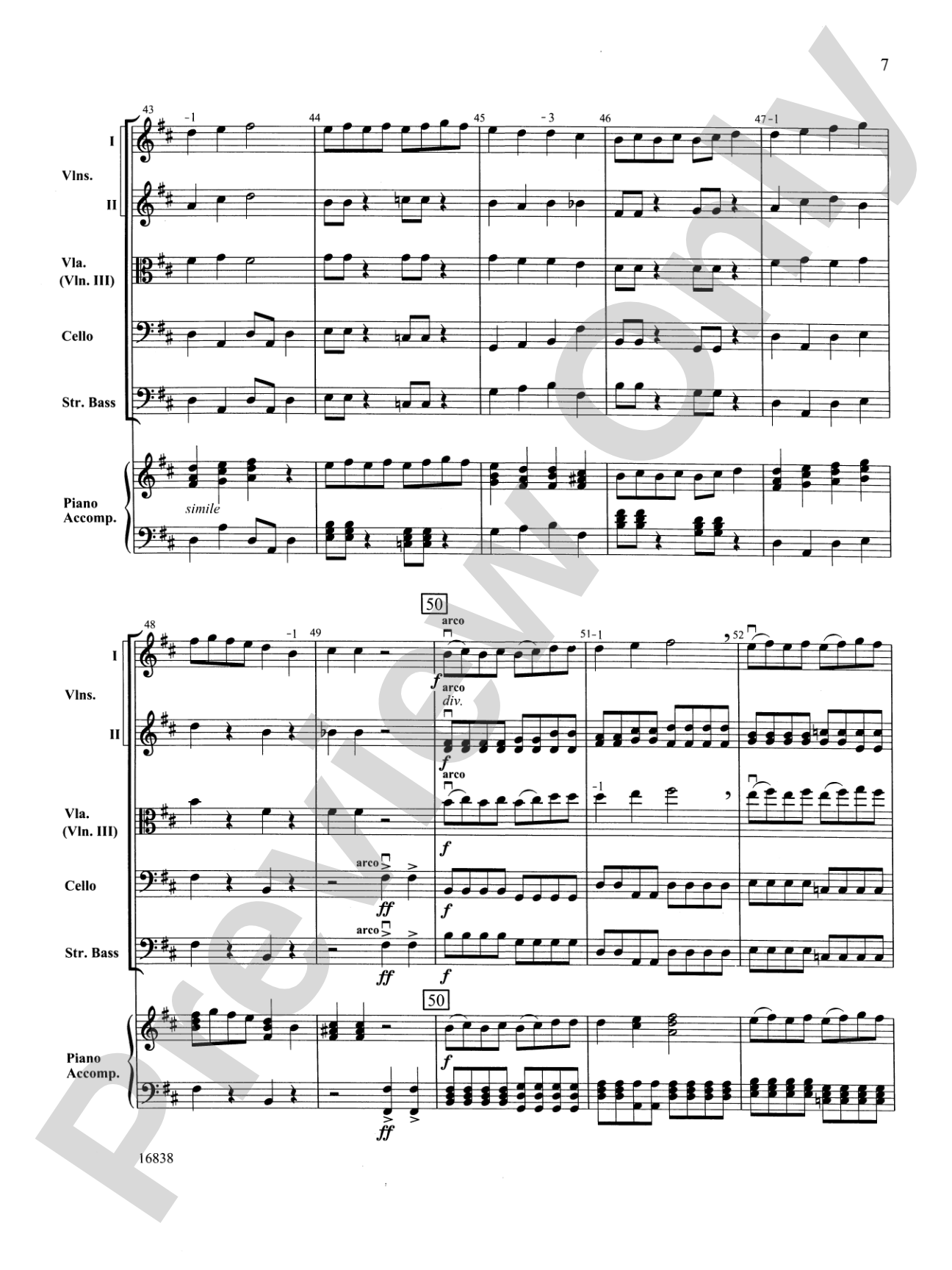 Night Shift: String Orchestra Conductor Score & Parts