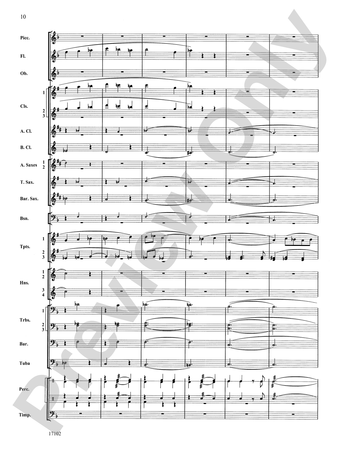 Andalusia: Concert Band Conductor Score & Parts