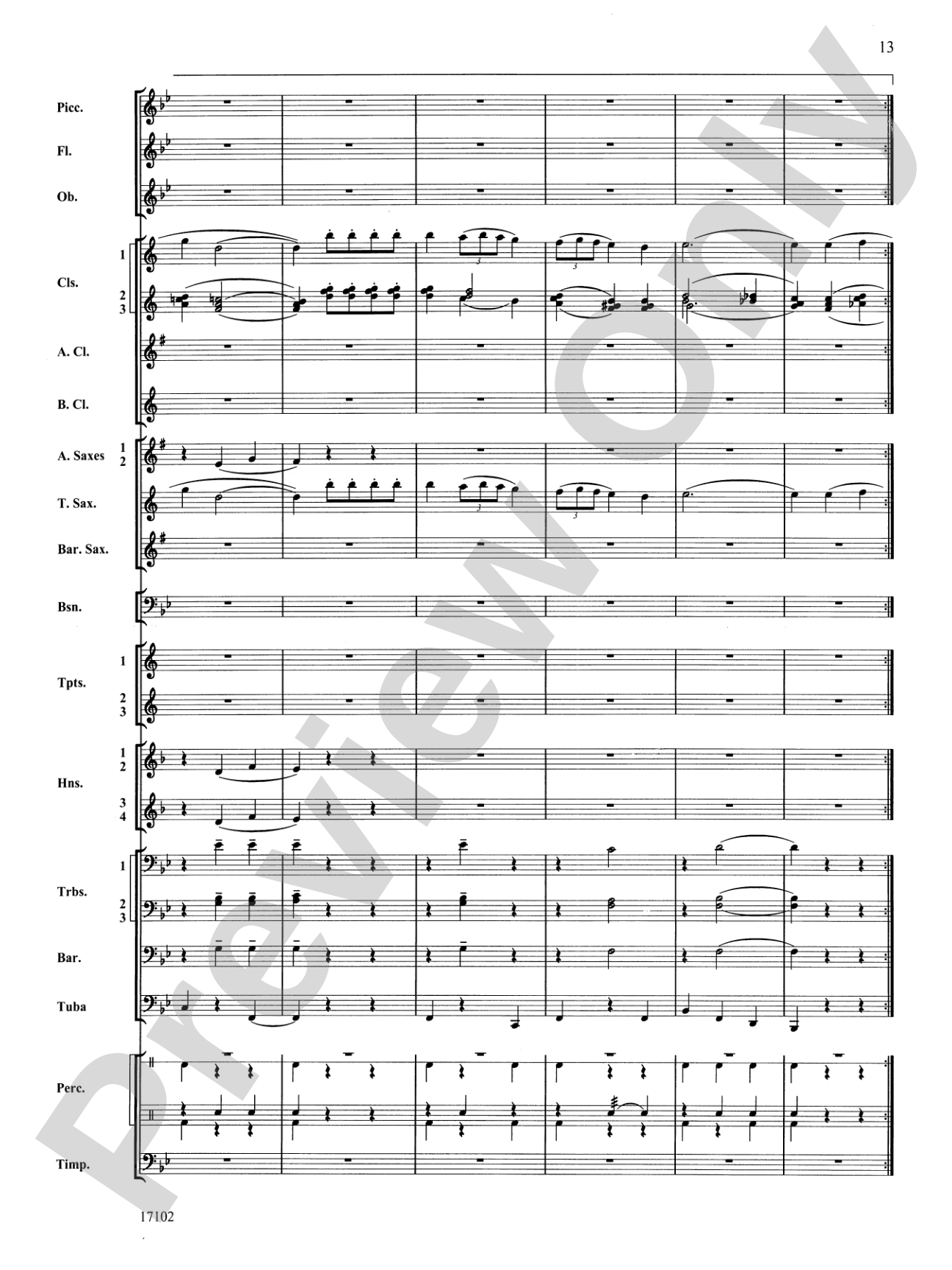Andalusia: Concert Band Conductor Score & Parts