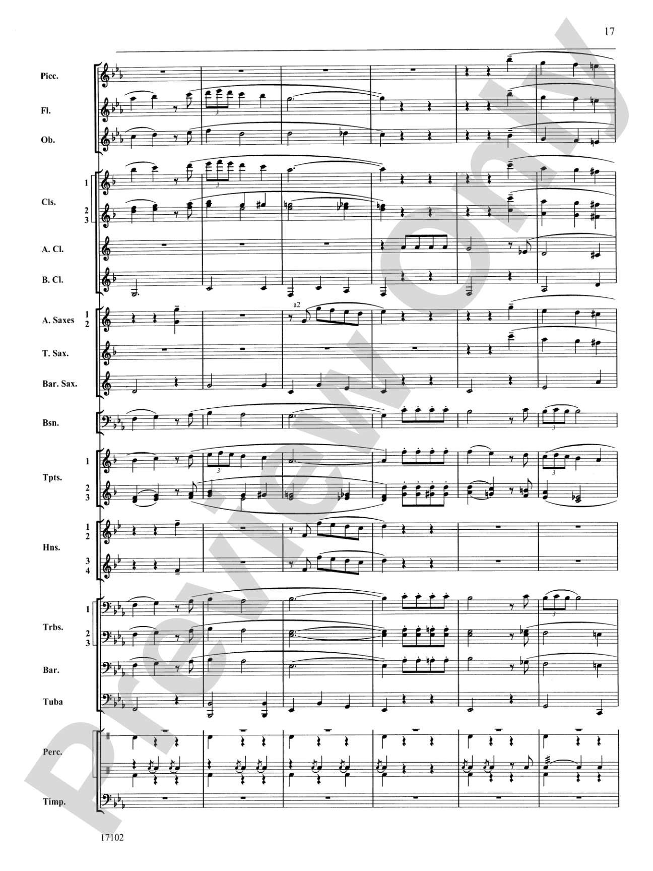 Andalusia: Concert Band Conductor Score & Parts