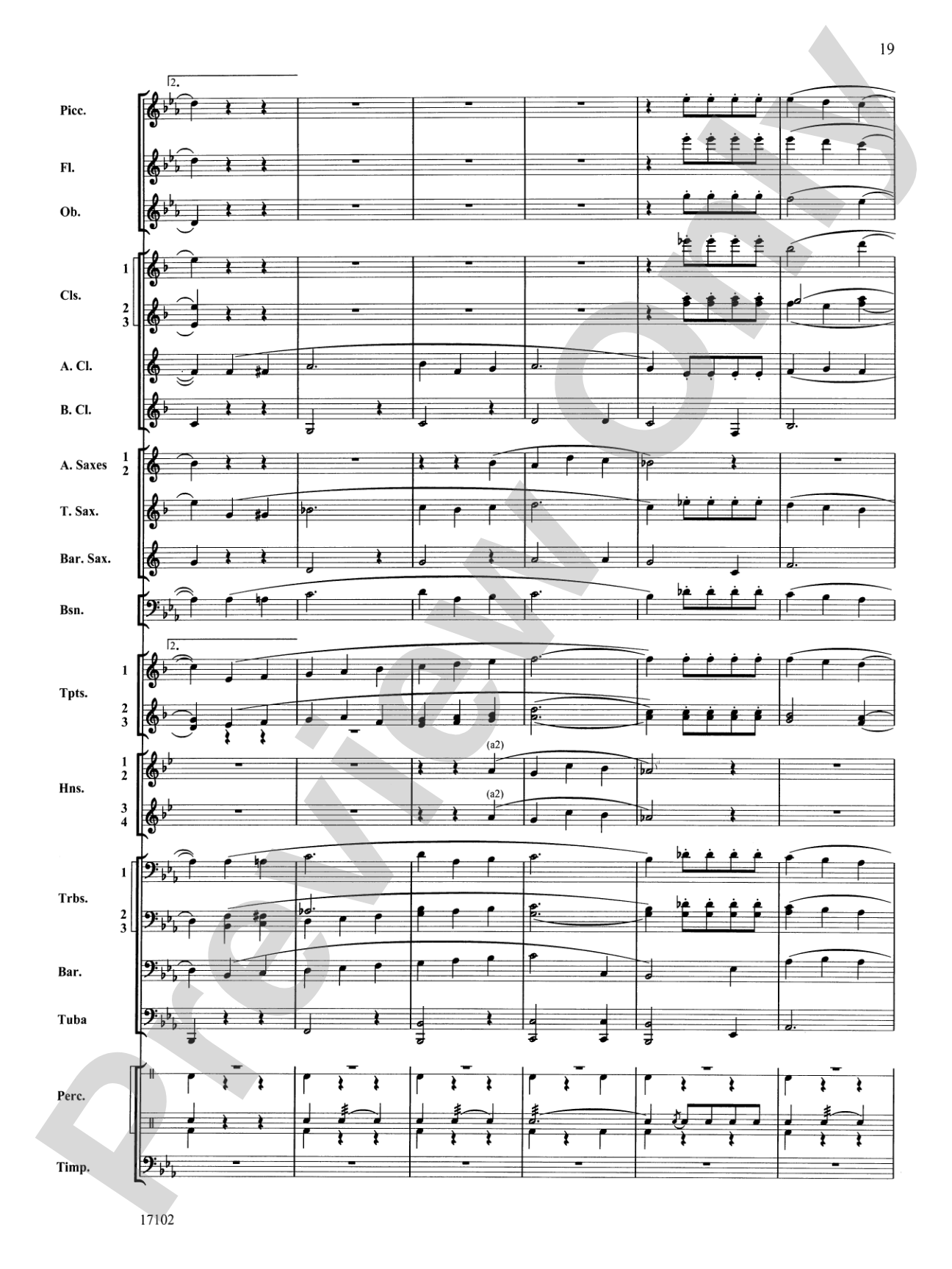 Andalusia: Concert Band Conductor Score & Parts