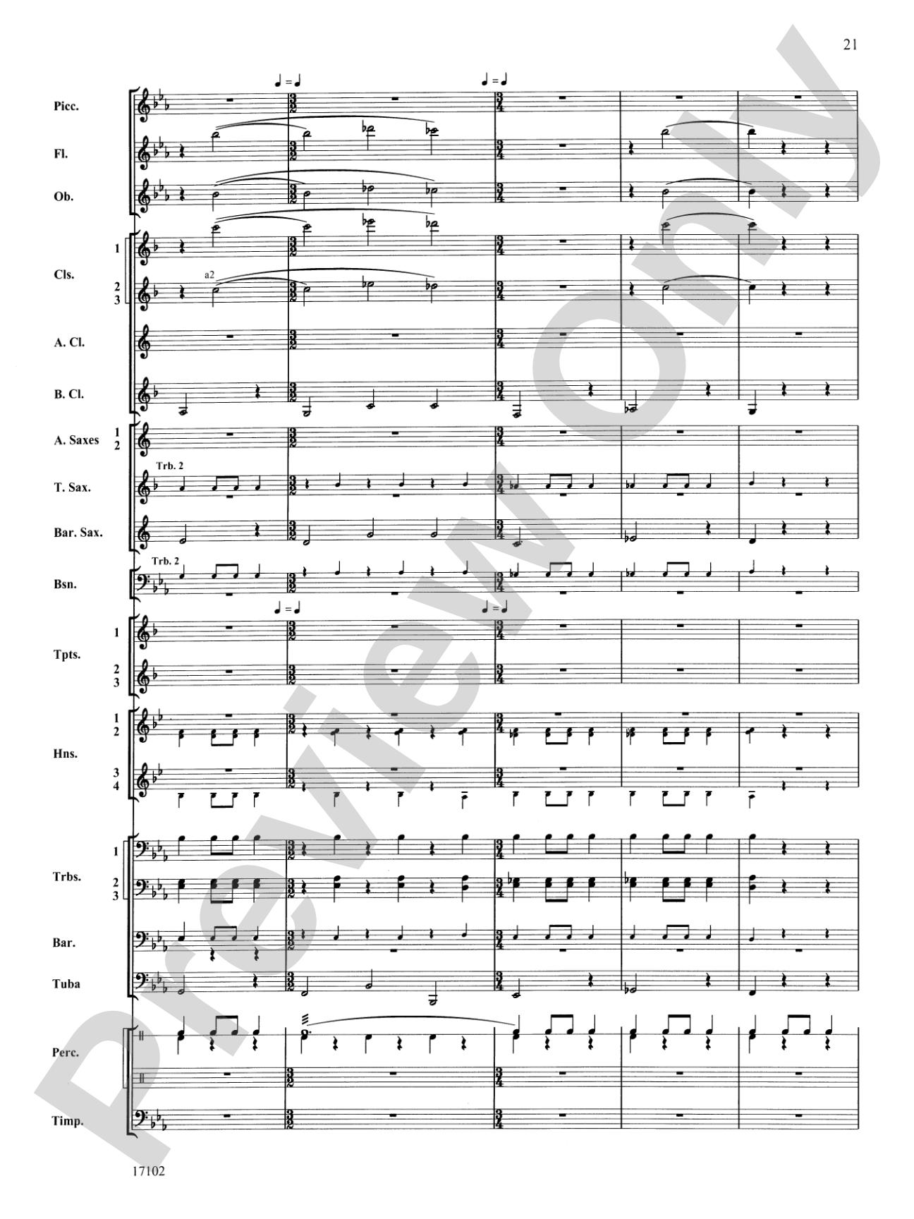 Andalusia: Concert Band Conductor Score & Parts