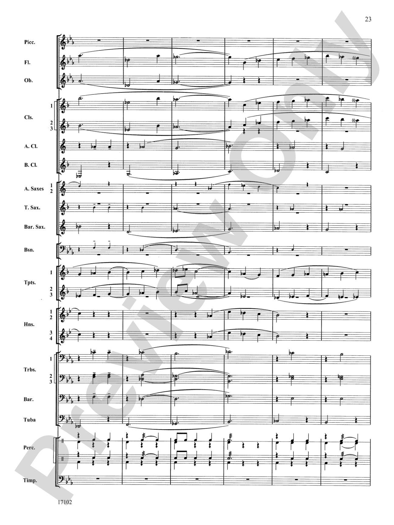 Andalusia: Concert Band Conductor Score & Parts