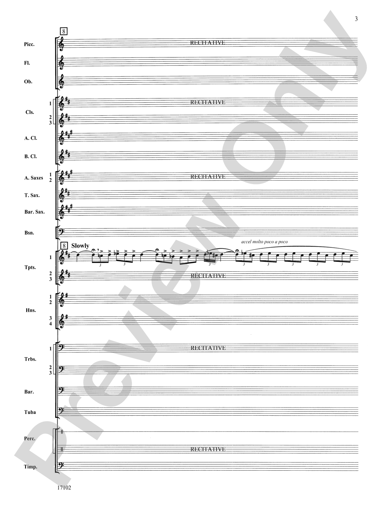 Andalusia: Concert Band Conductor Score & Parts