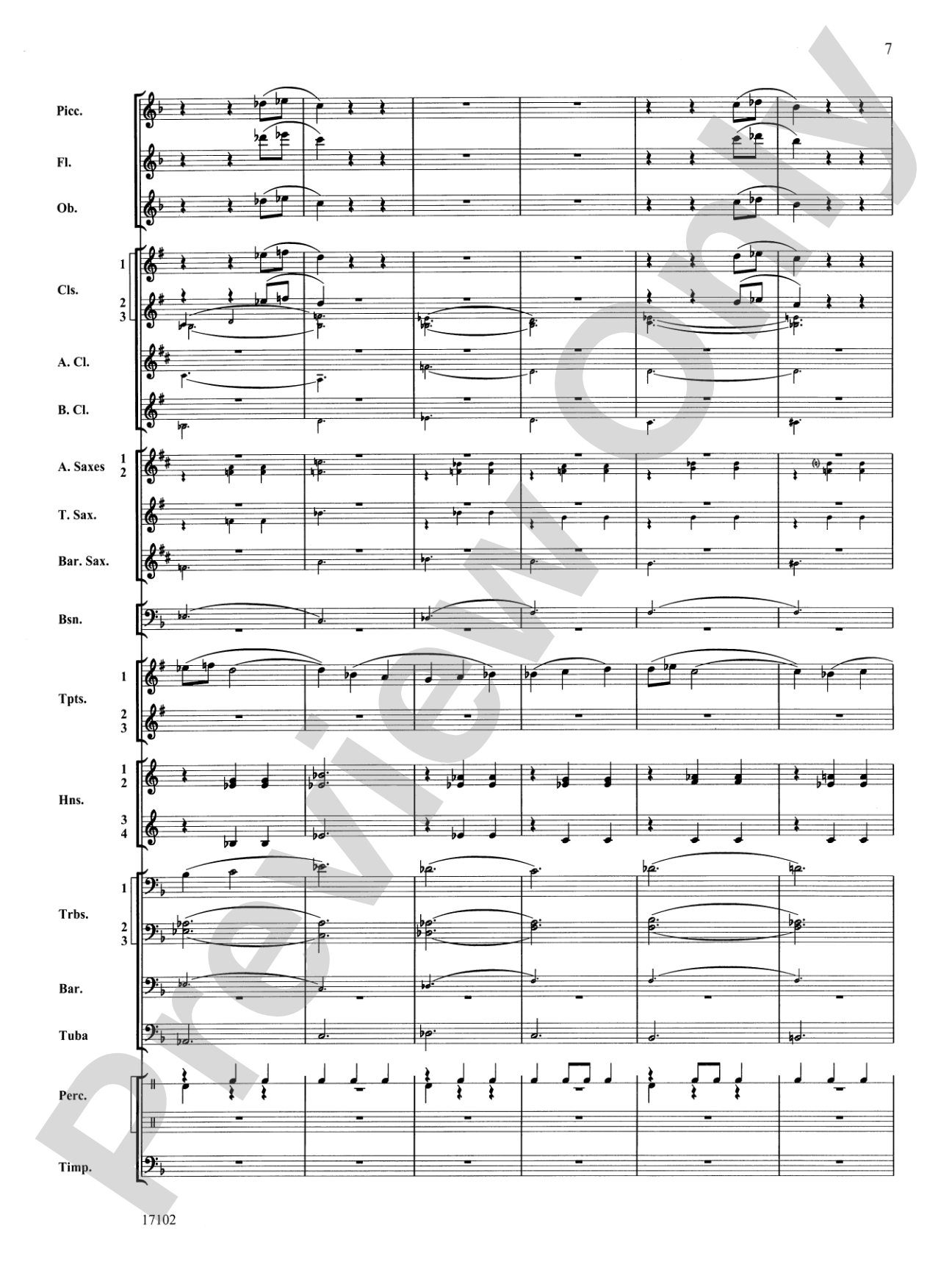 Andalusia: Concert Band Conductor Score & Parts