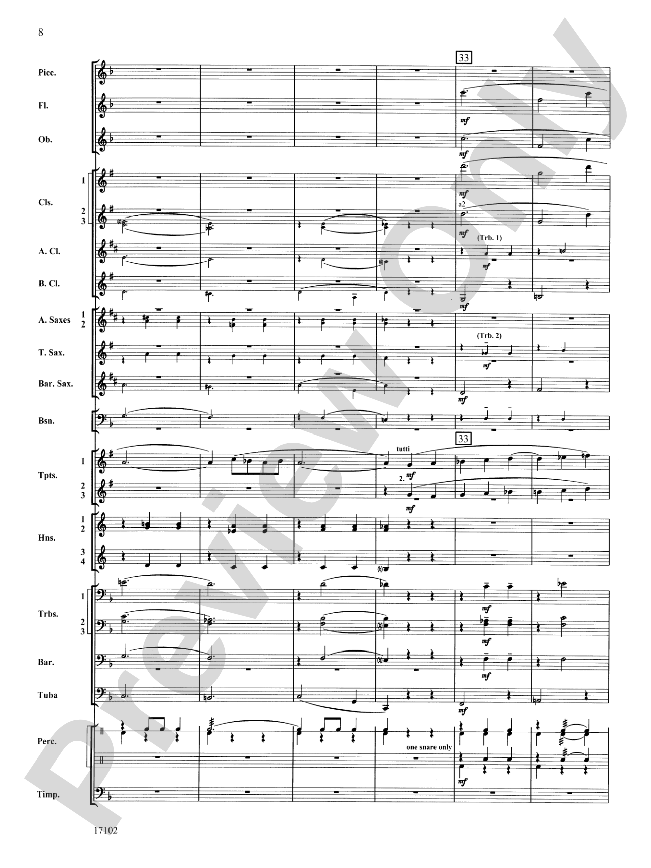 Andalusia: Concert Band Conductor Score & Parts